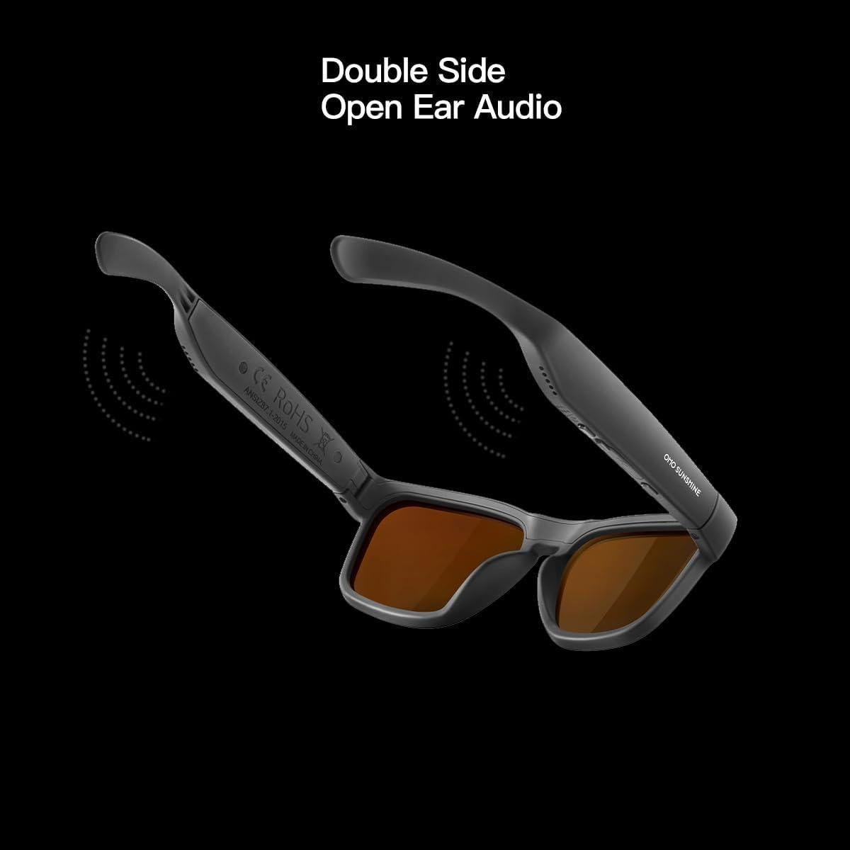 OhO Gafas Inteligentes Bluetooth con Altavoz y Lentes UV400