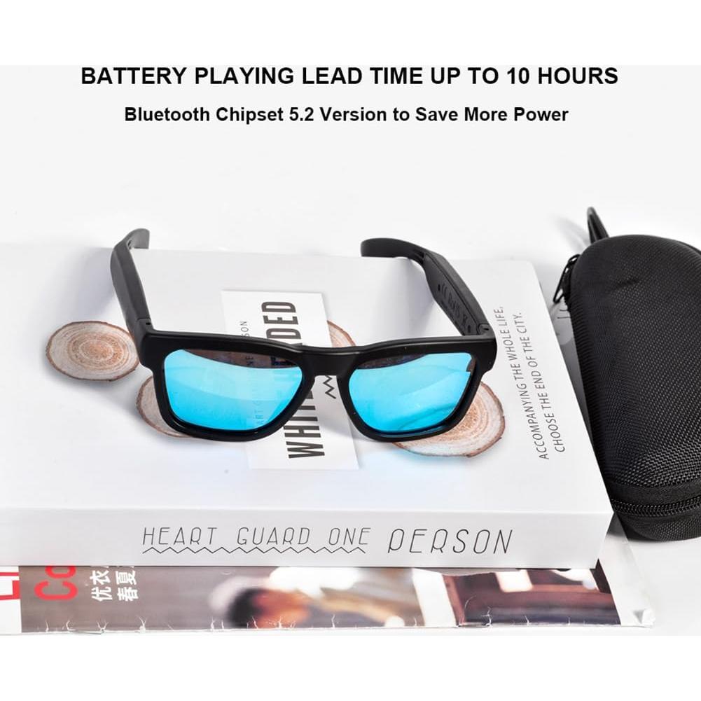 OhO Gafas Inteligentes Bluetooth con Altavoz y Lentes UV400