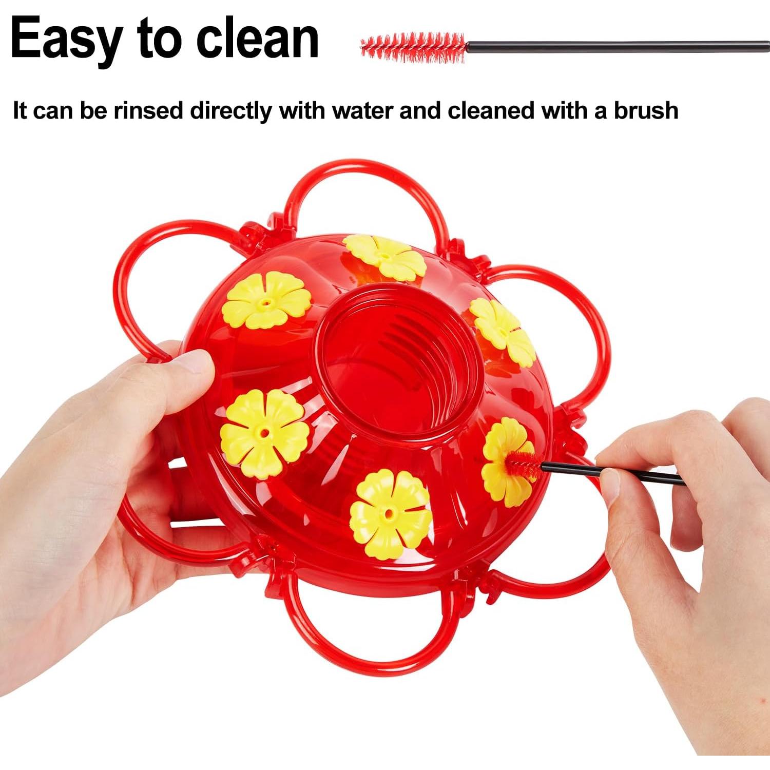 Alimentadores de Colibríes TOPXIAN 2 Paquete 368.5 ml Colgantes