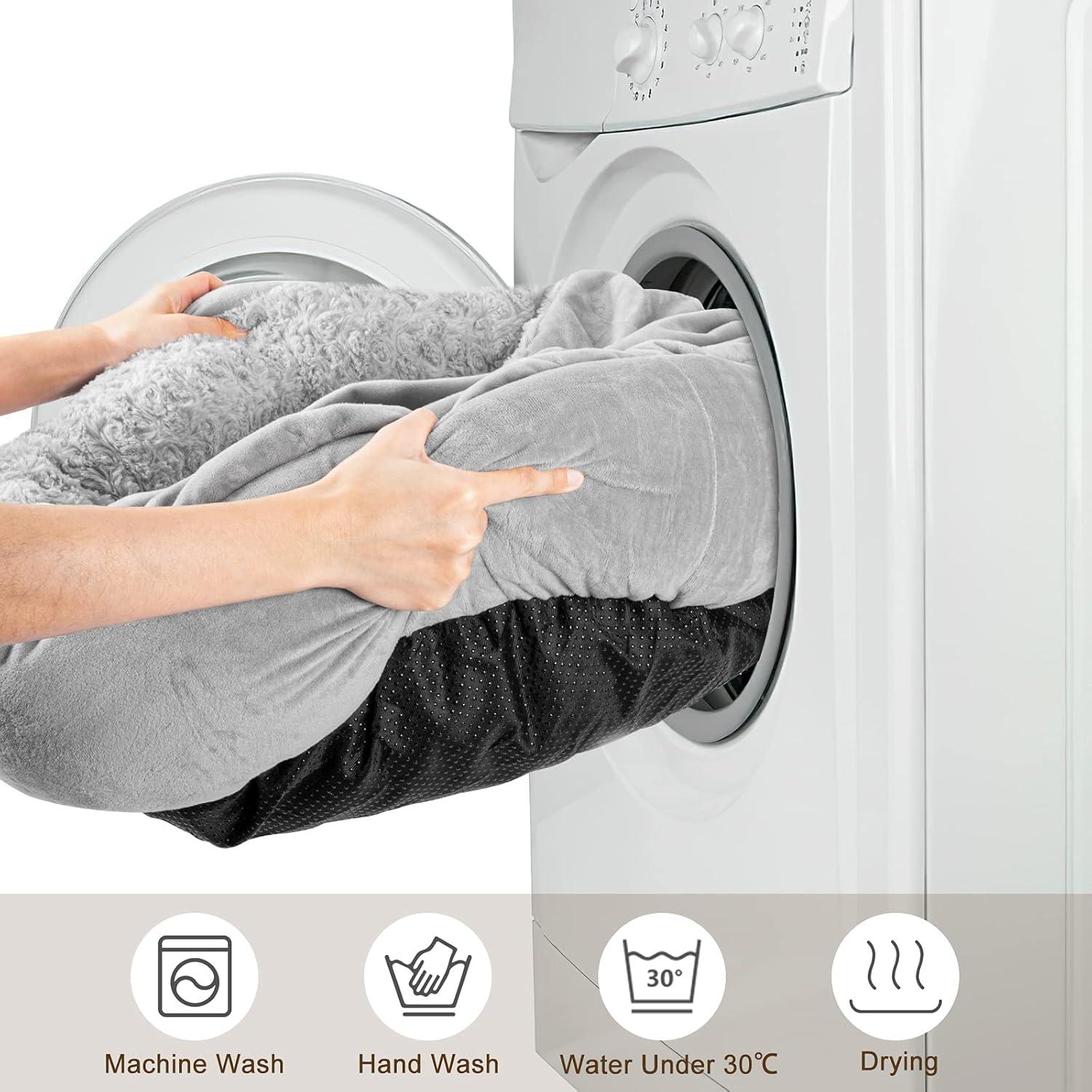 Cama para Perro Pequeño JOEJOY 58 x 58 x 18 cm Antiestrés