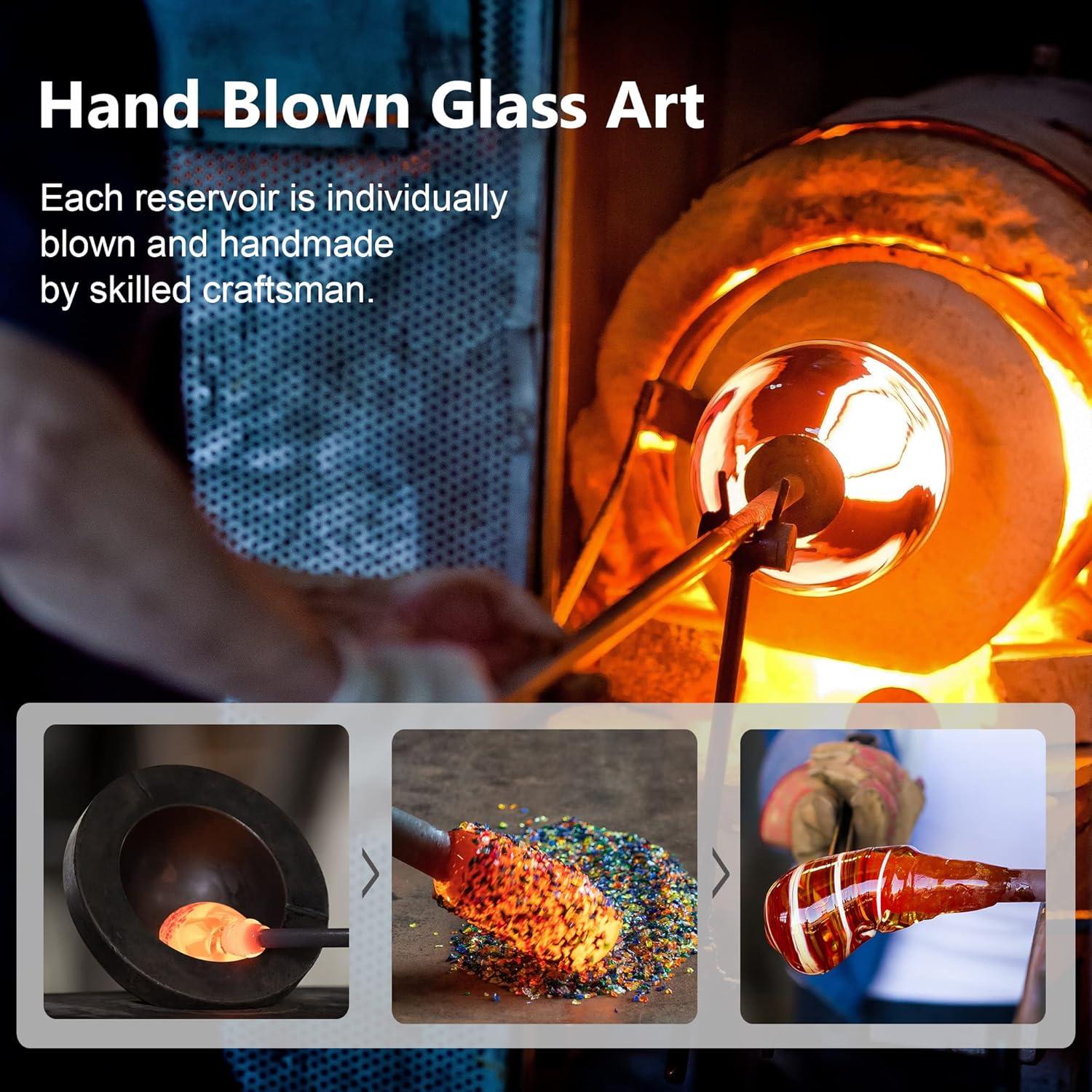 Alimentador de Colibrí LUJII Espiral de Helado 828 ml Antifugas