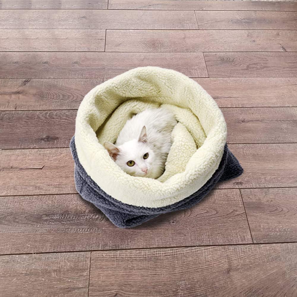 Saco de cama autocalentable para gatos PetPerfect gris