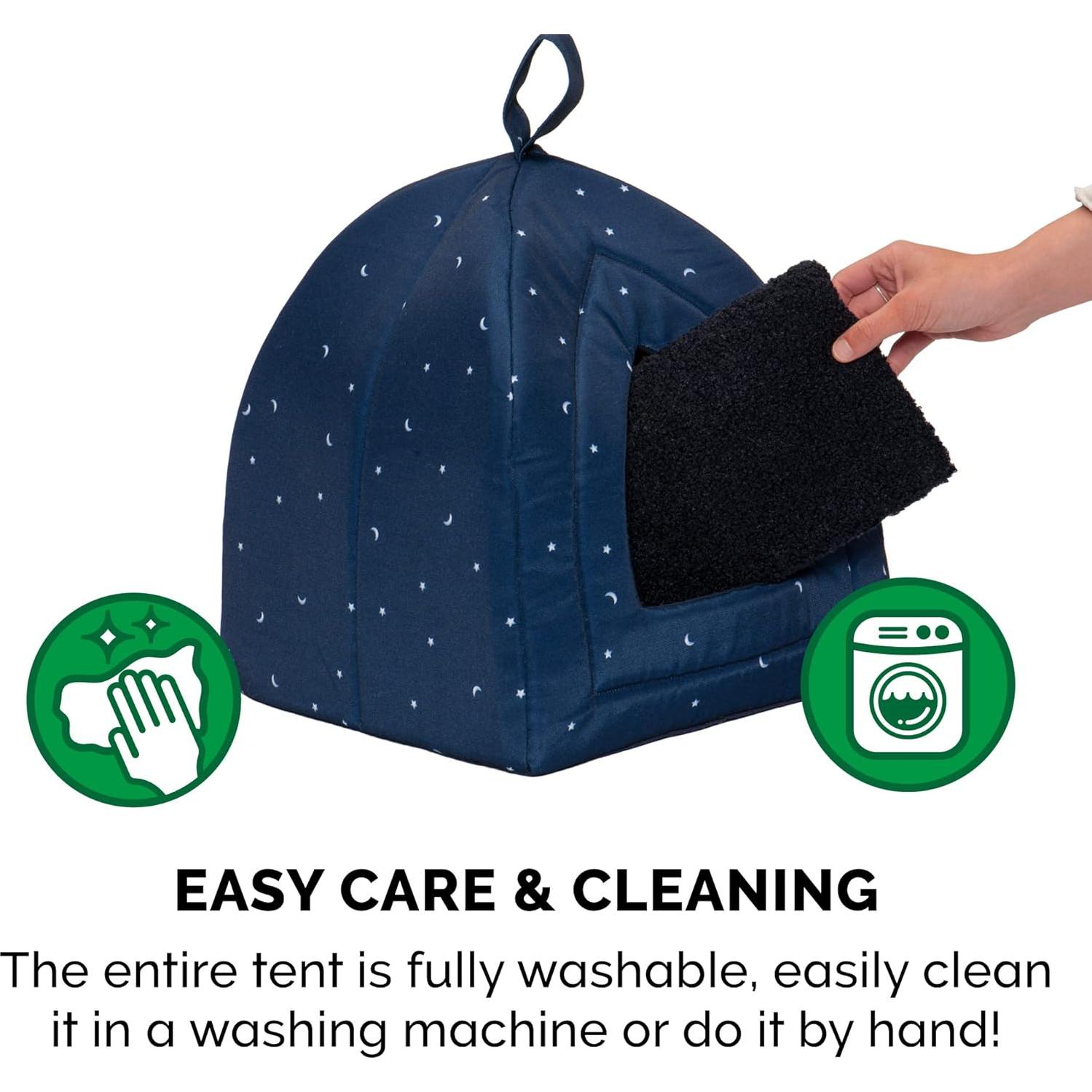 Cueva para Gatos Furhaven Pequeña Cielo Nocturno Lavable