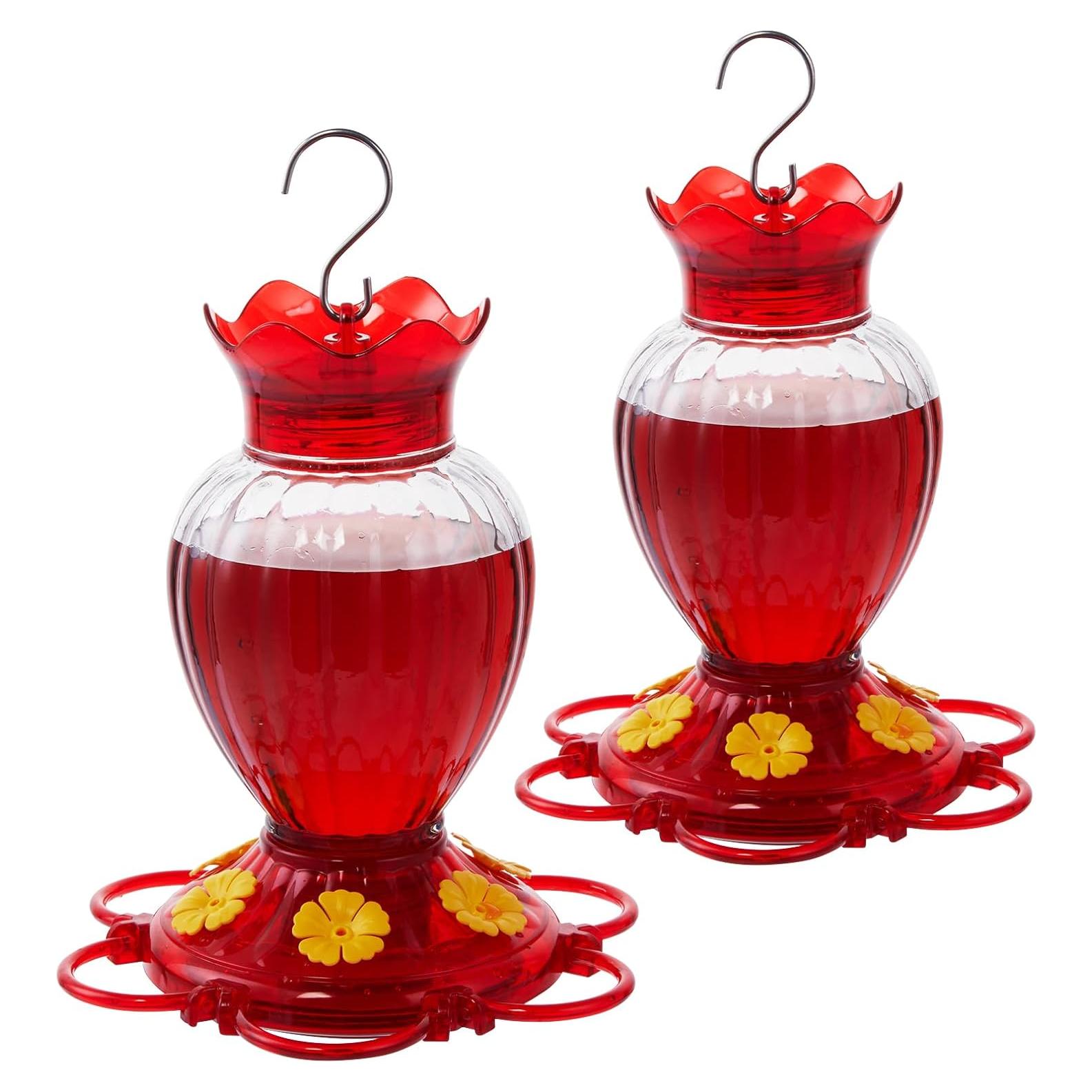 Comedero para Colibríes 590 ml - Juego de 2 - Antiabejas