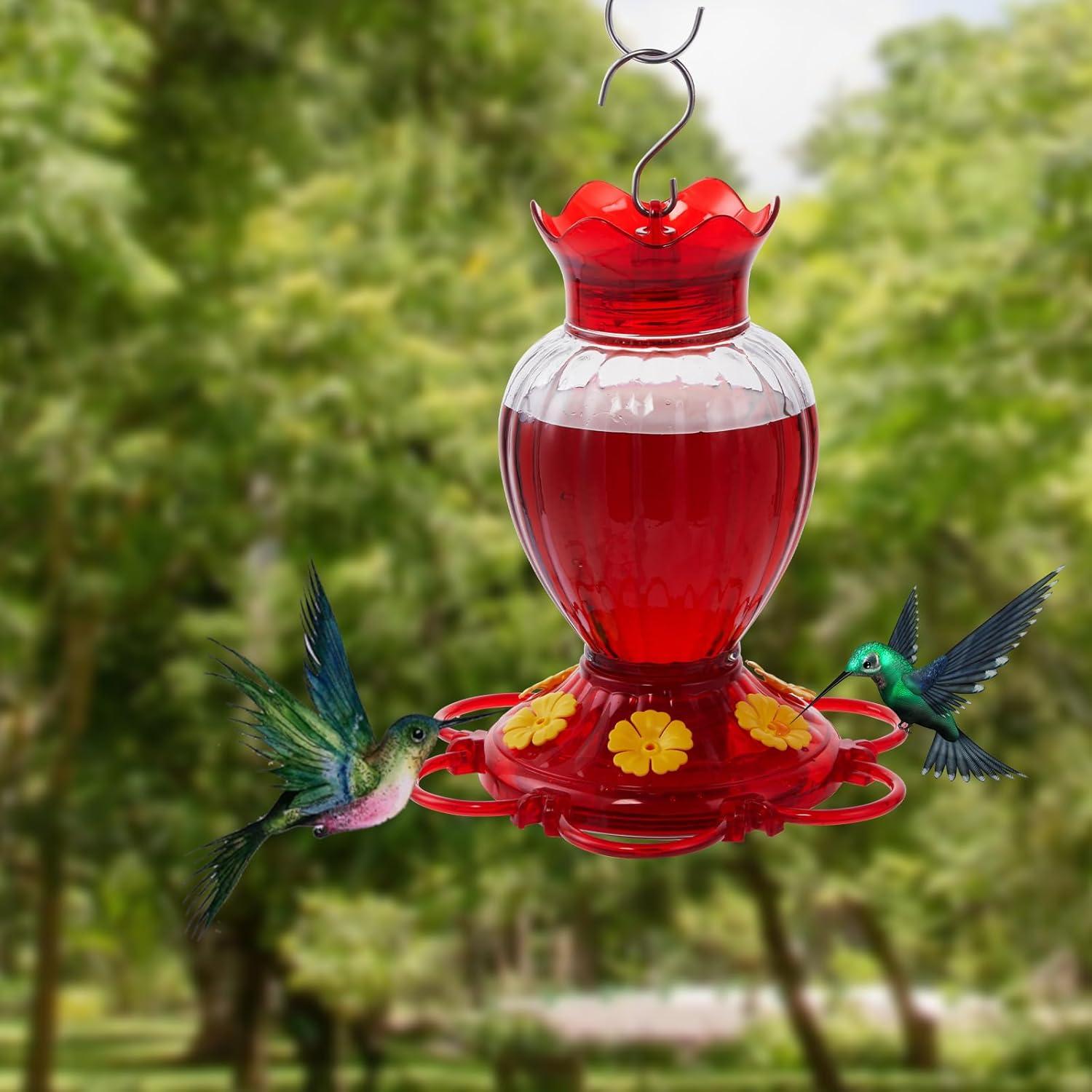 Comedero para Colibríes 590 ml - Juego de 2 - Antiabejas