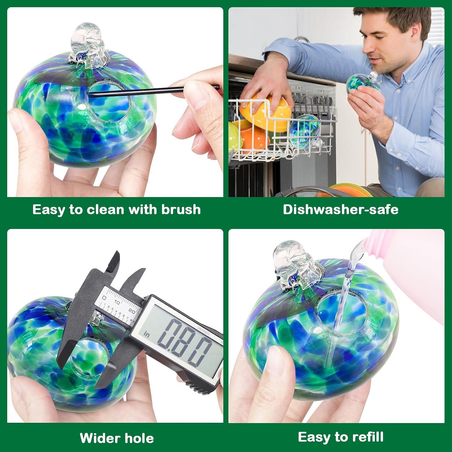 Alimentador de Colibríes Solar HEADAK LIFE 6 Bolas Azul