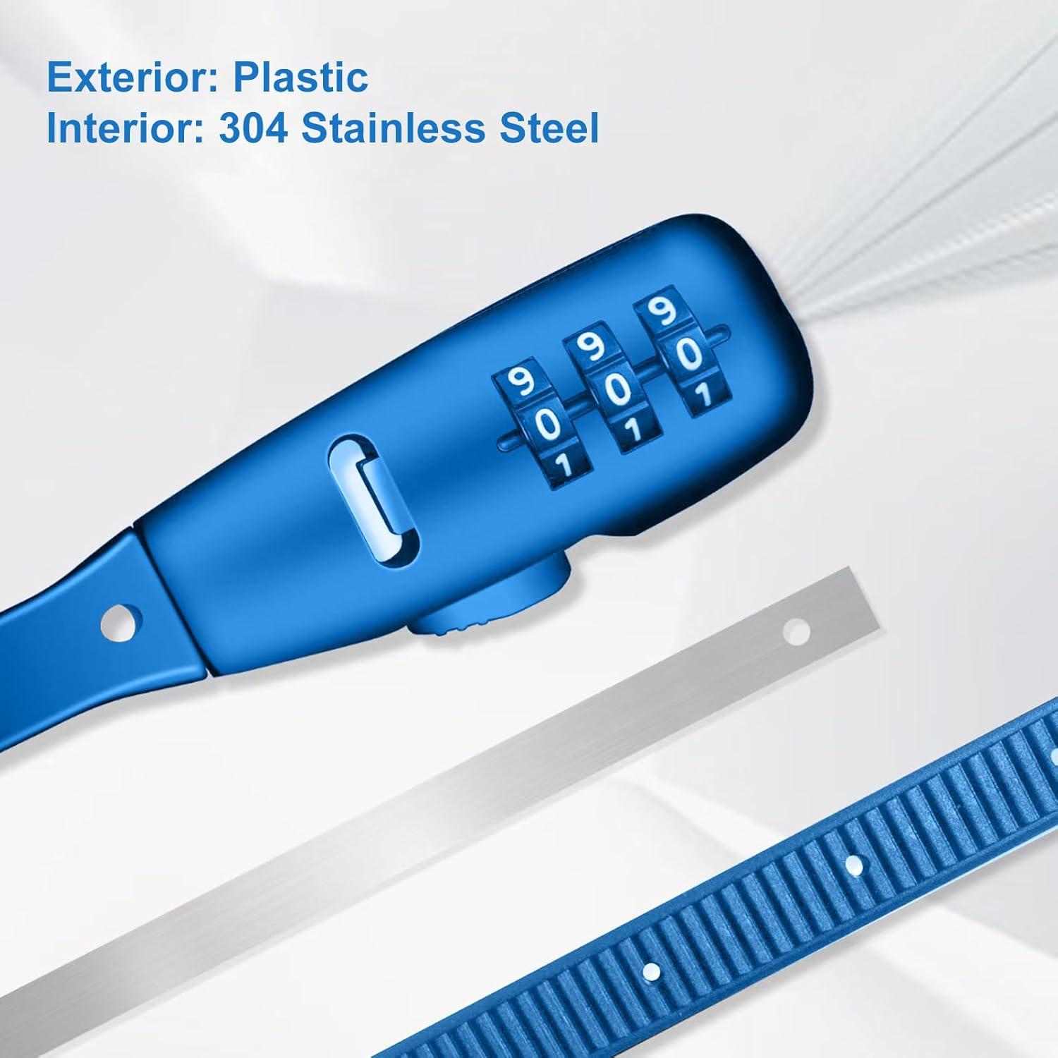 Cerradura Ajustable Eoio 2 Paquete Azul para Seguridad Infantil