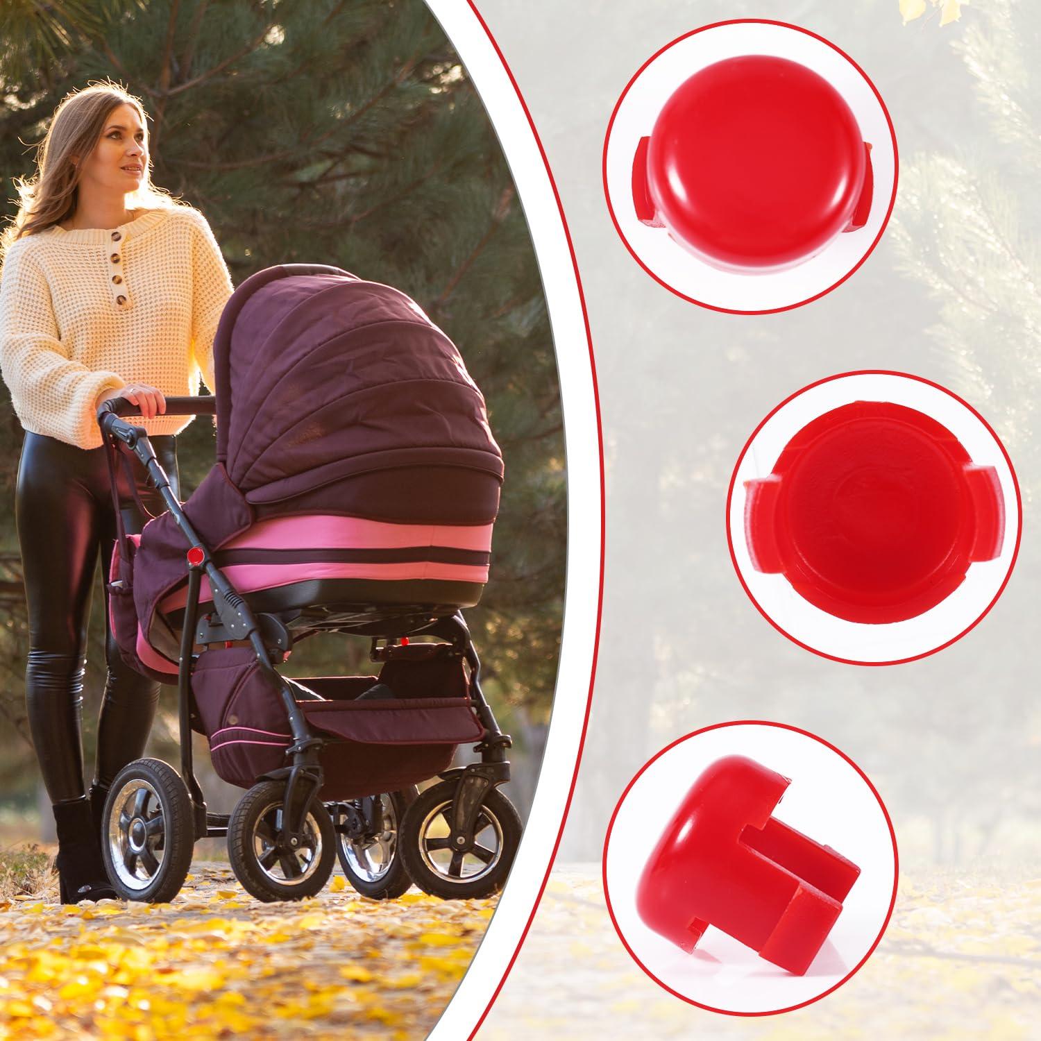 Botones de Repuesto Babyzen YOYO 2 Piezas ABS Rojo