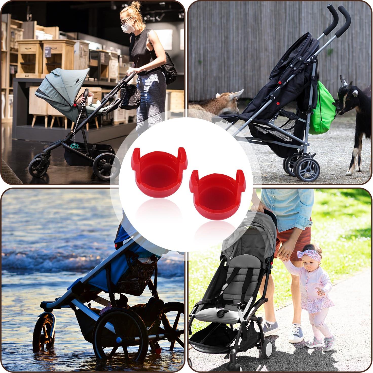 Botones de Repuesto Babyzen YOYO 2 Piezas ABS Rojo