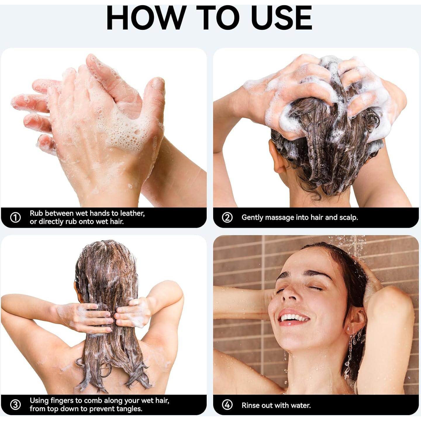 Champú Orgánico de Romero Hotiary 54.4g - Limpieza Profunda