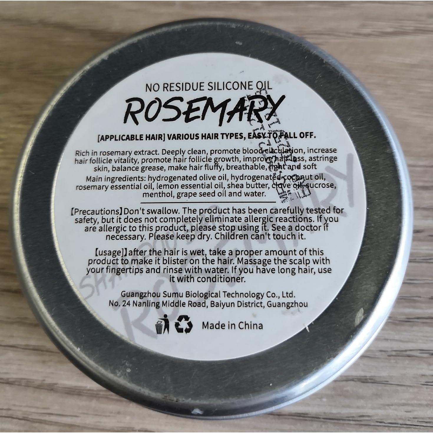 Champú Orgánico de Romero Hotiary 54.4g - Limpieza Profunda