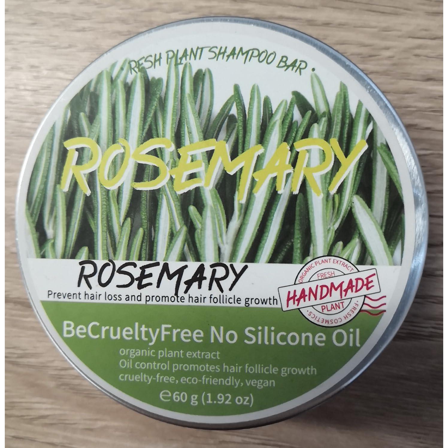 Champú Orgánico de Romero Hotiary 54.4g - Limpieza Profunda