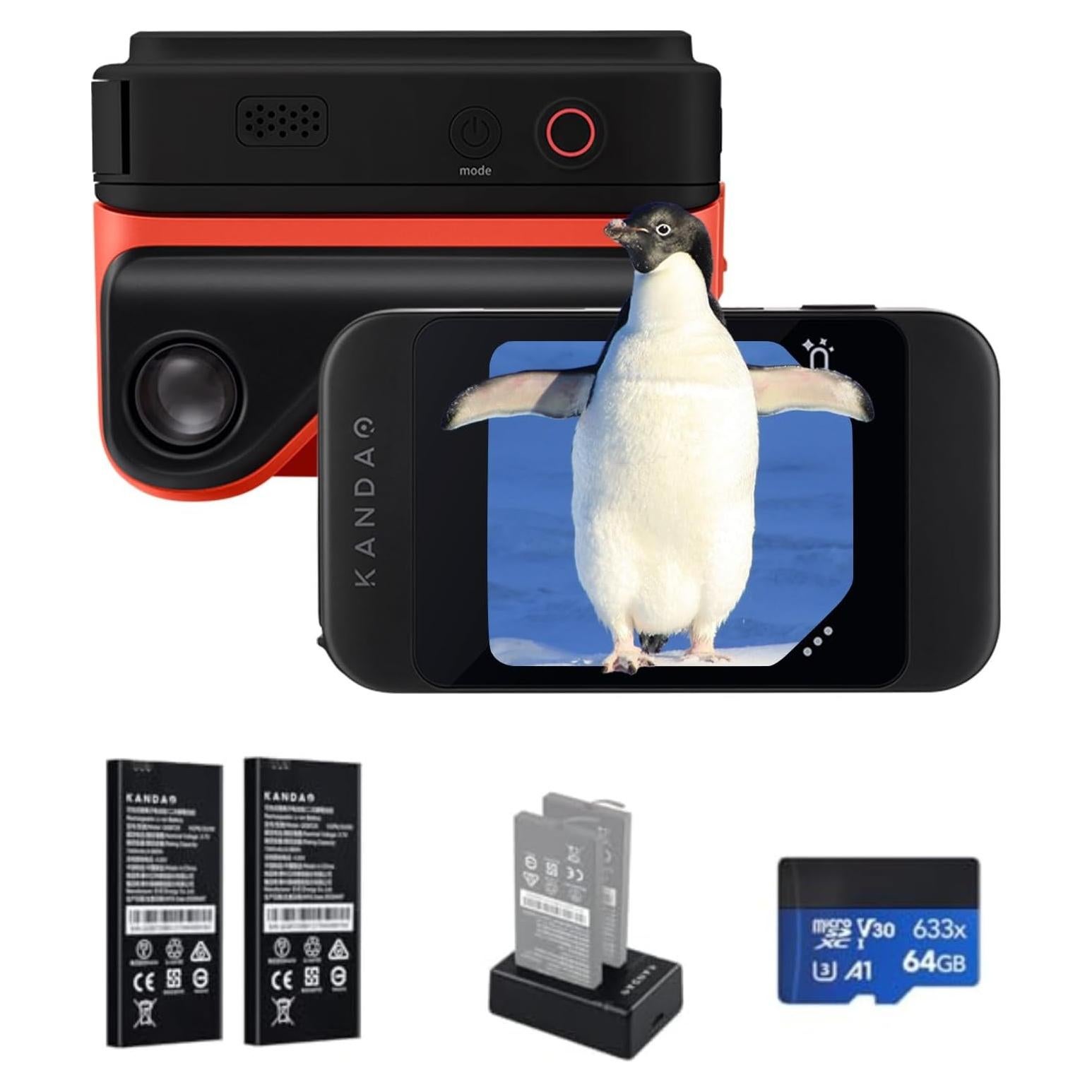 Cámara VR 3D KanDao QooCam EGO 24MP 8K 4K 60FPS