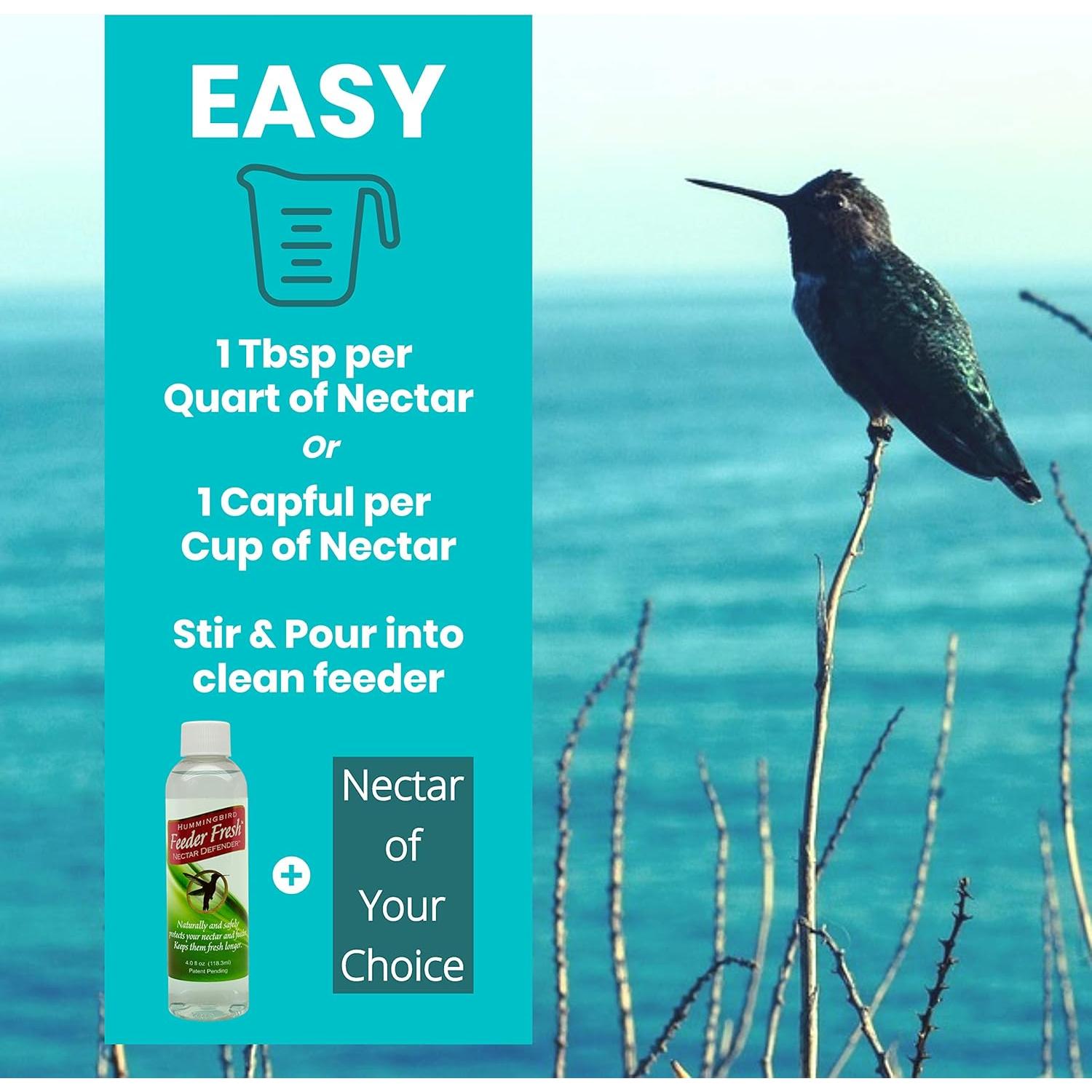 Aditivo Natural para Néctar de Colibríes Sapphire Labs 118ml