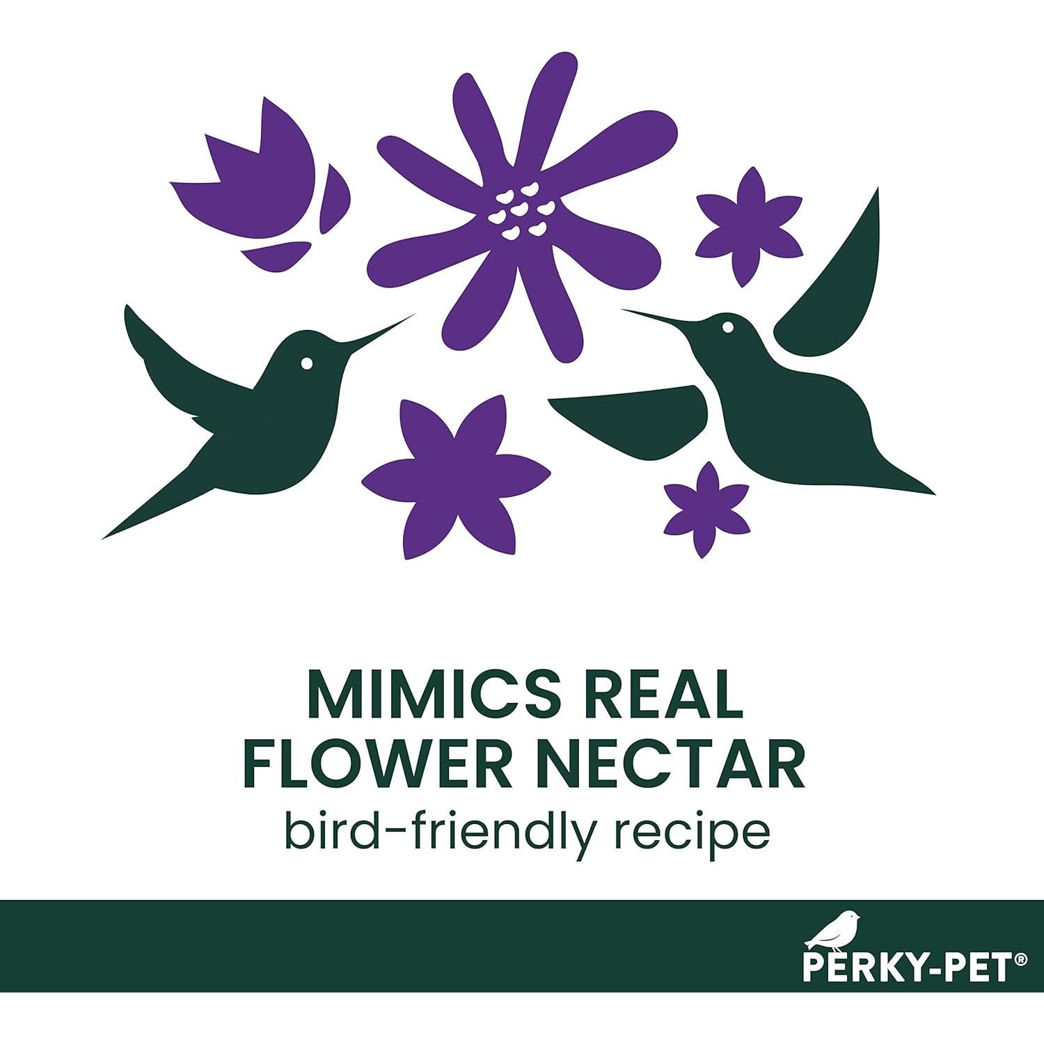 Concentrado Líquido de Néctar para Colibríes Perky-Pet 532 - 4 Latas de 355 ml