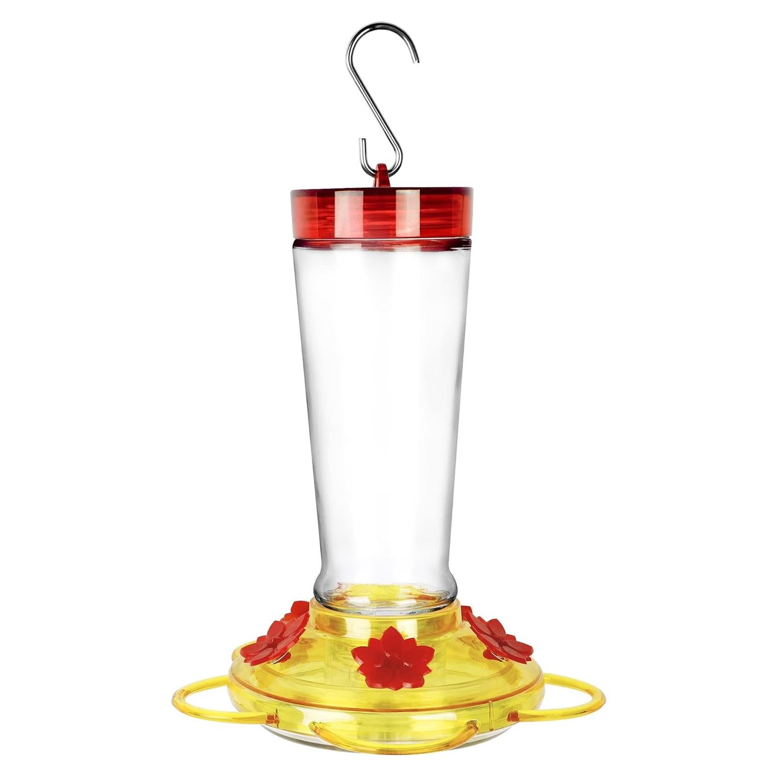 Alimentador de Colibrí Joliyoou 0.3L Vidrio y Plástico