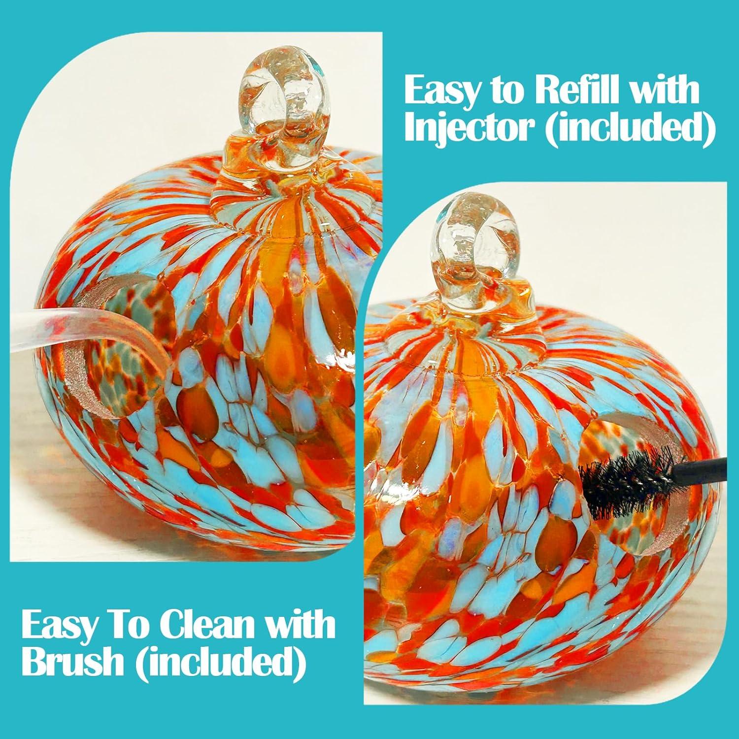 Alimentador de Colibríes de Vidrio Ruiyi Tim 6 PCS 150g