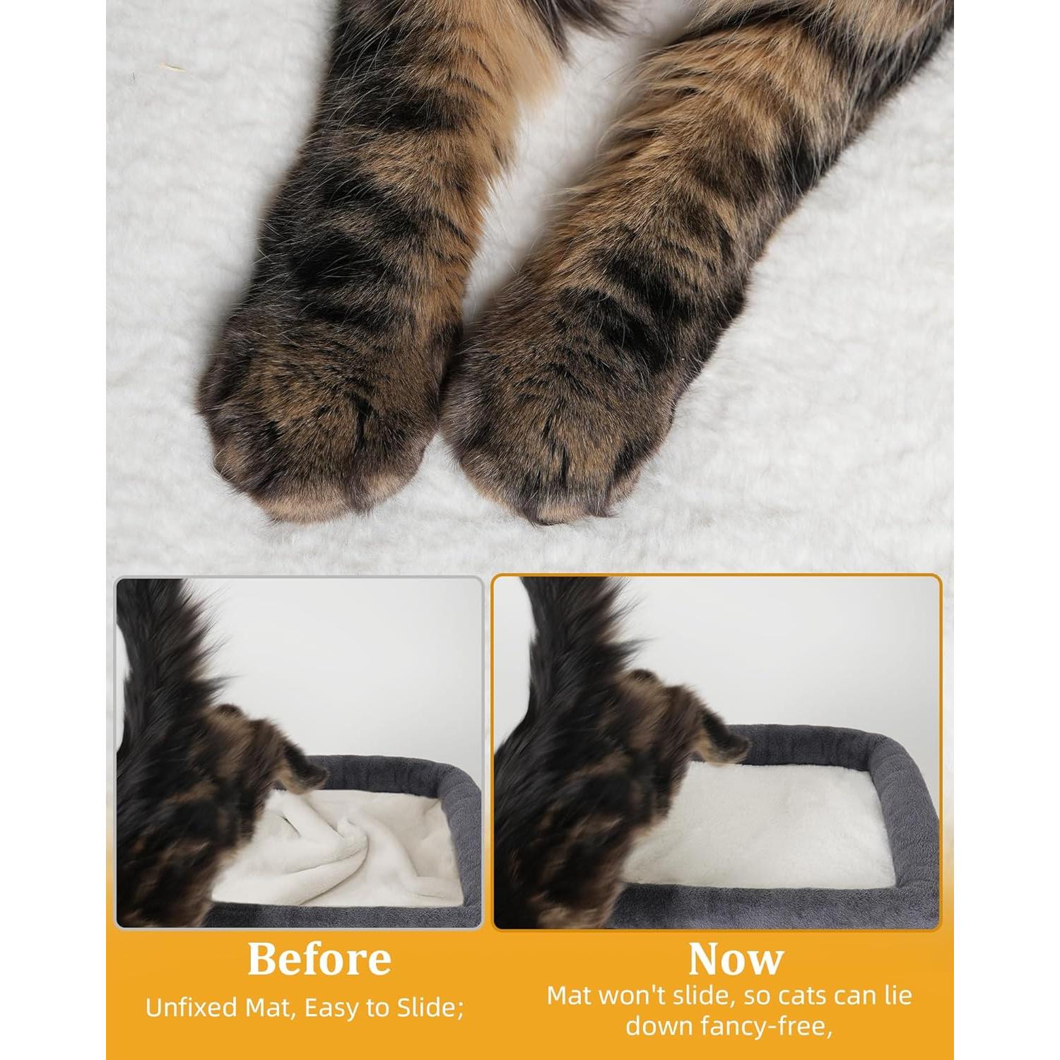 Torre de Árbol para Gatos Aechonow 4.27 m con Rascador y Cueva