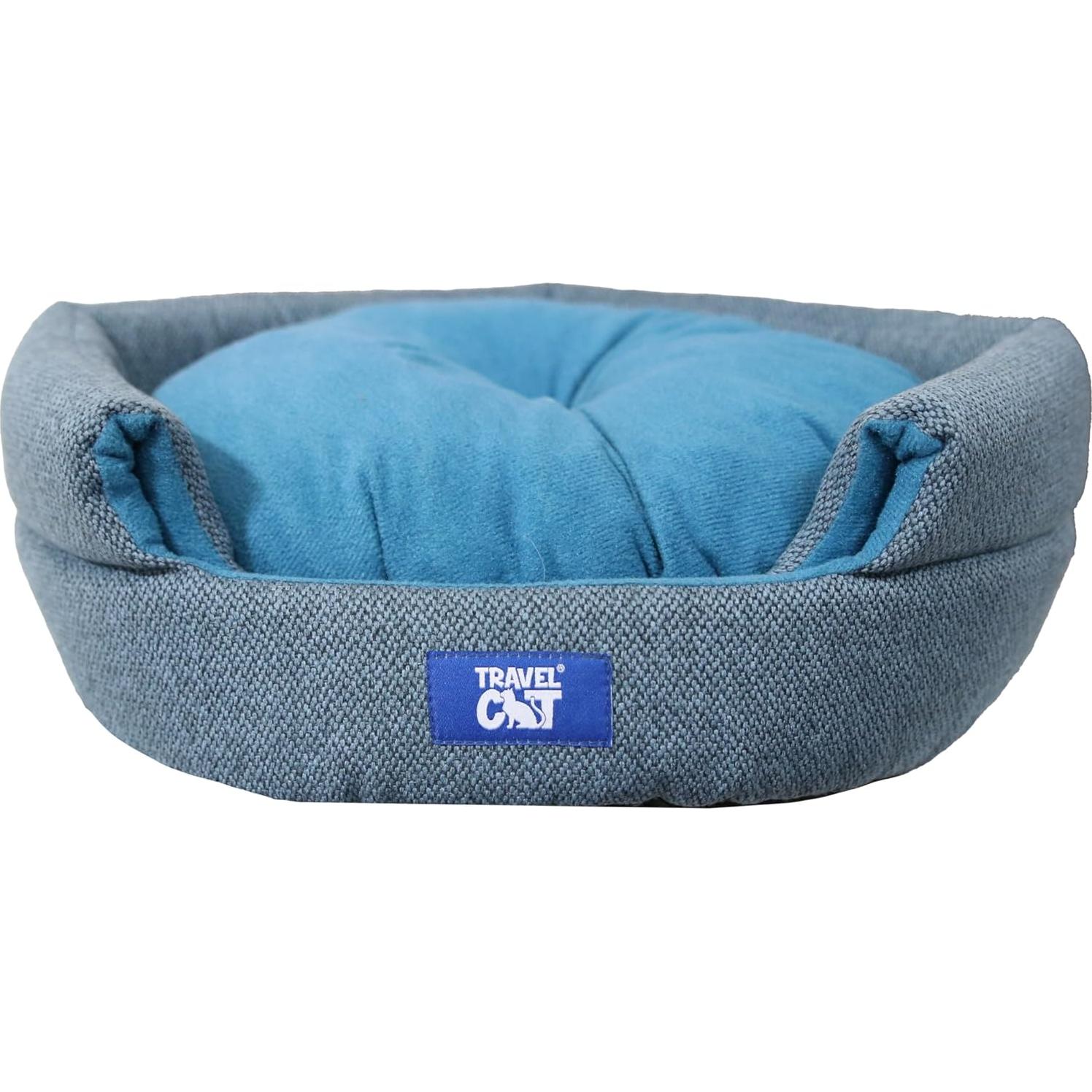Casa para Gatos Meowbile de Viaje 63.5x45.7 cm Azul Mediana