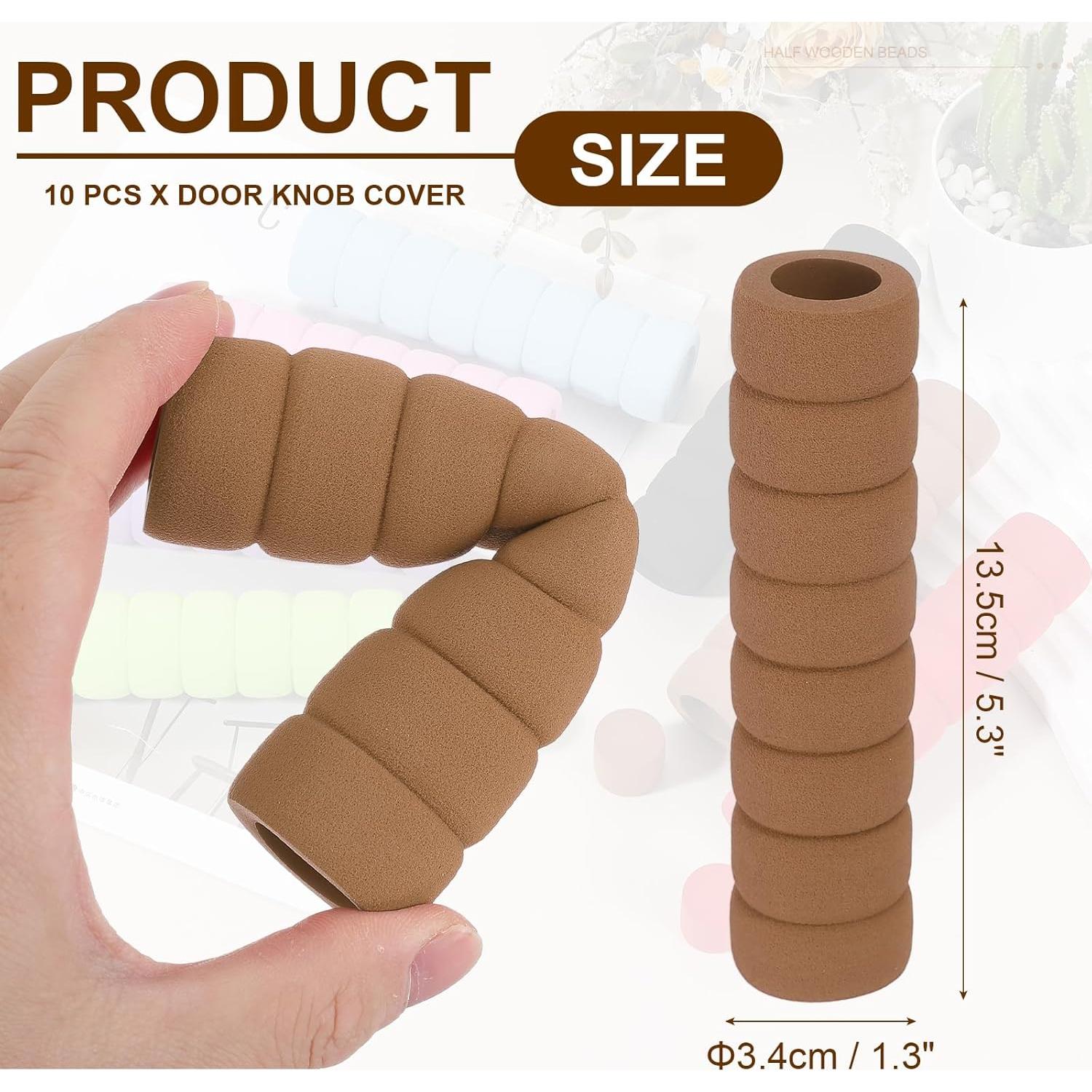 Cubiertas de Manijas de Puerta uxcell - 10 Pcs Espuma NBR