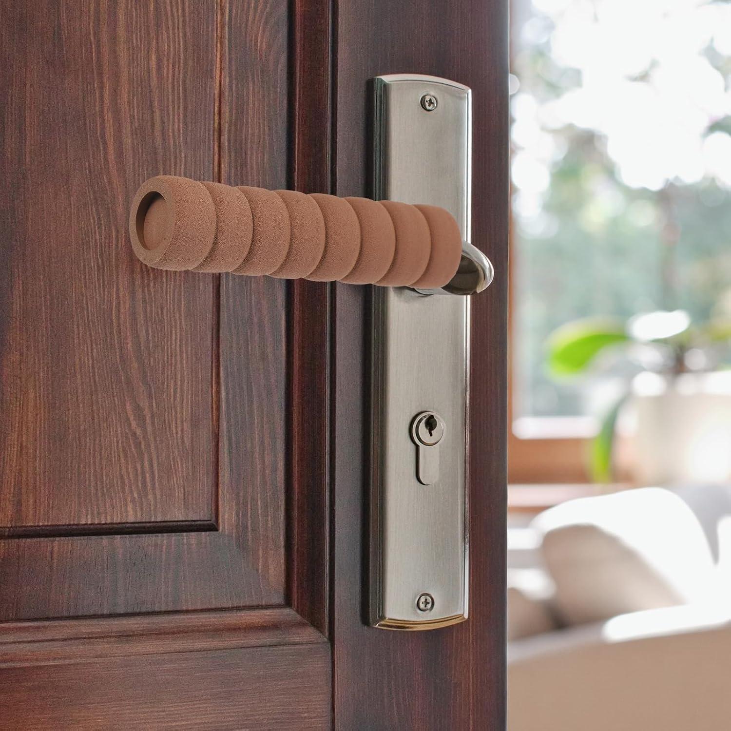 Cubiertas de Manijas de Puerta uxcell - 10 Pcs Espuma NBR