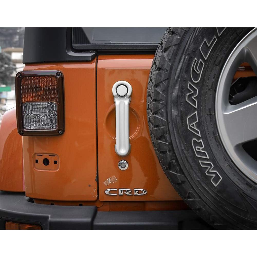 Cubiertas de Manija de Puerta Jeep Wrangler 2007-2017 JeCar 5pcs