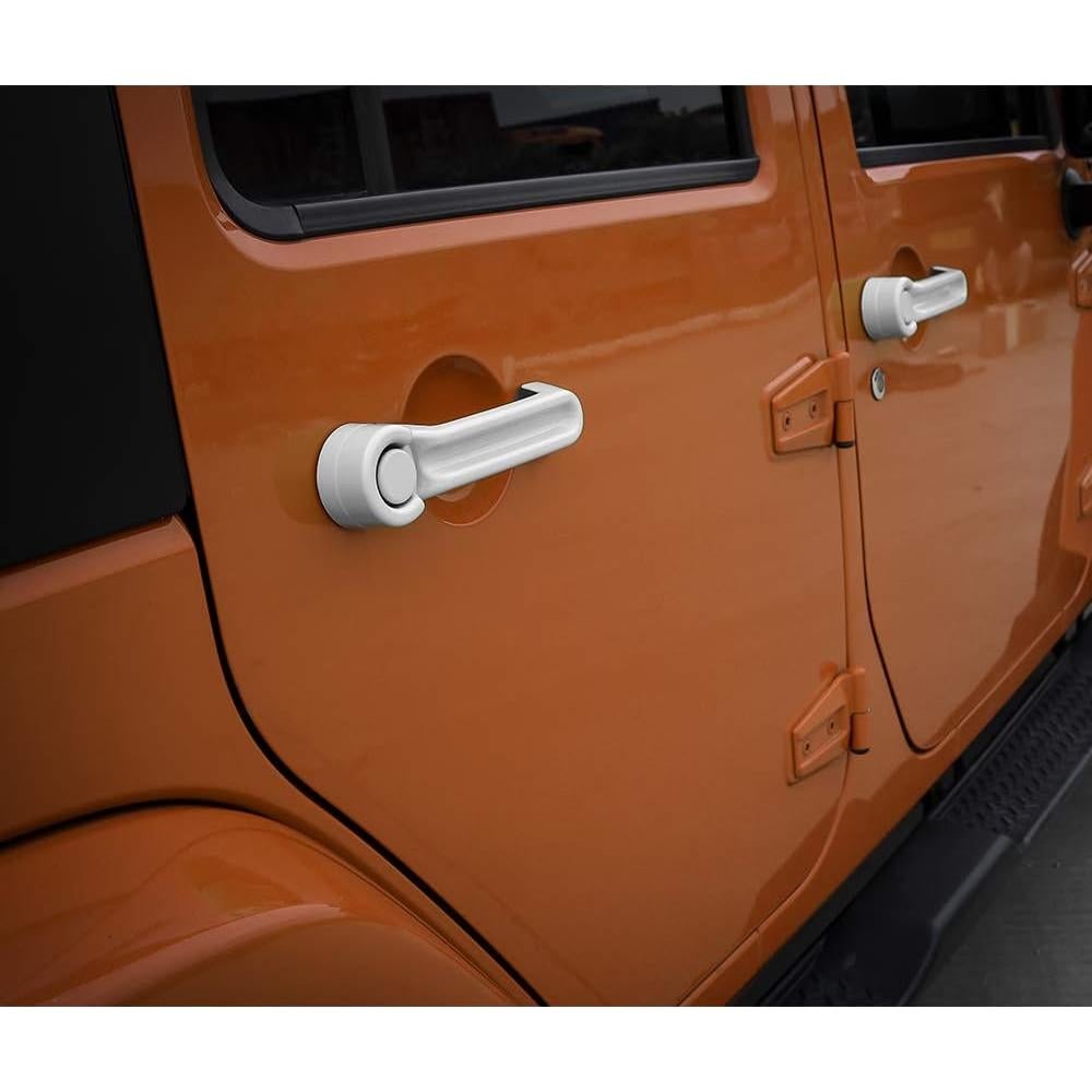 Cubiertas de Manija de Puerta Jeep Wrangler 2007-2017 JeCar 5pcs