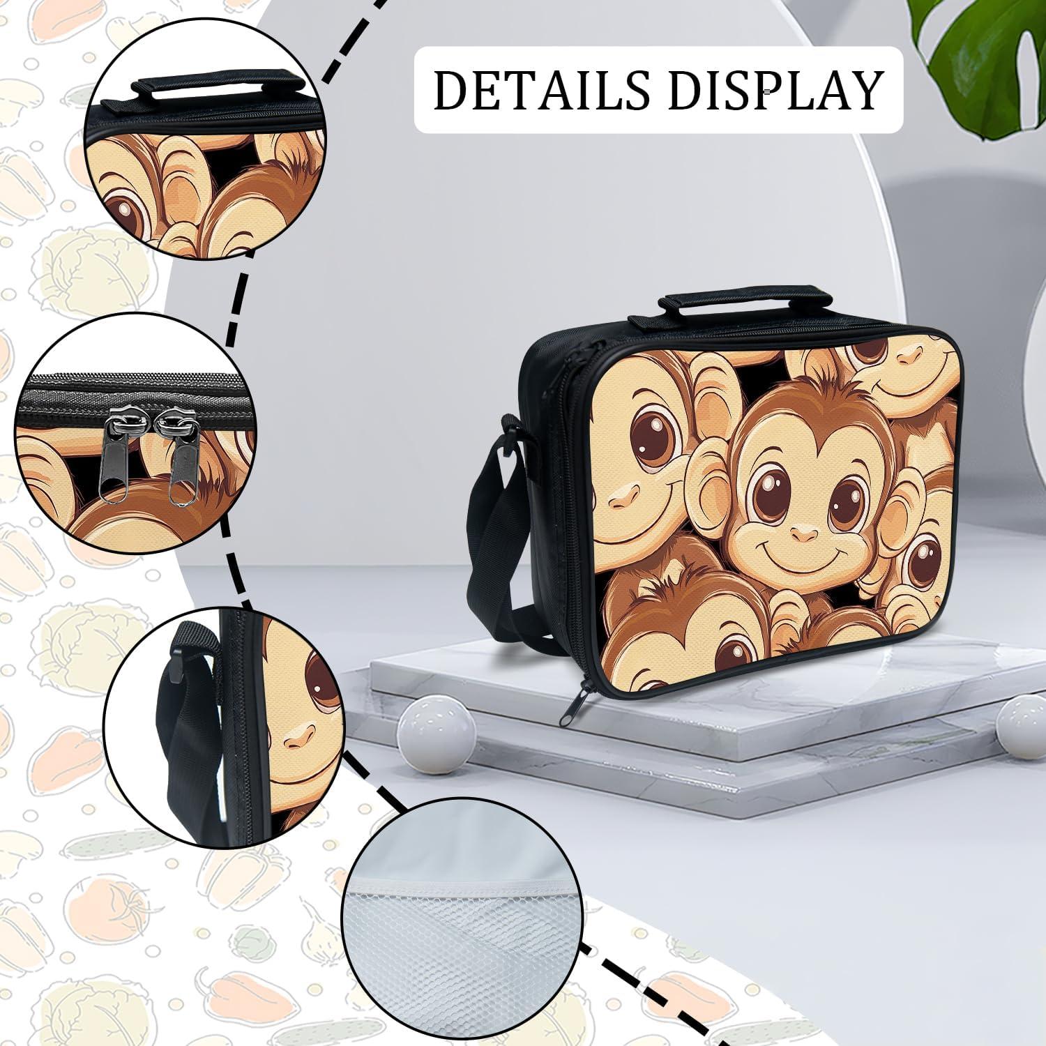 Mochila Escolar Mono Luxvio 15.2x30x43 cm Unisex Niños