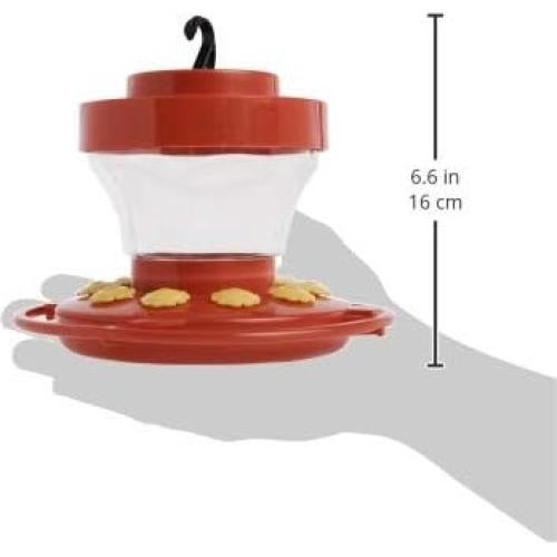 Alimentador de Colibríes 473 ml Primera Naturaleza Rojo