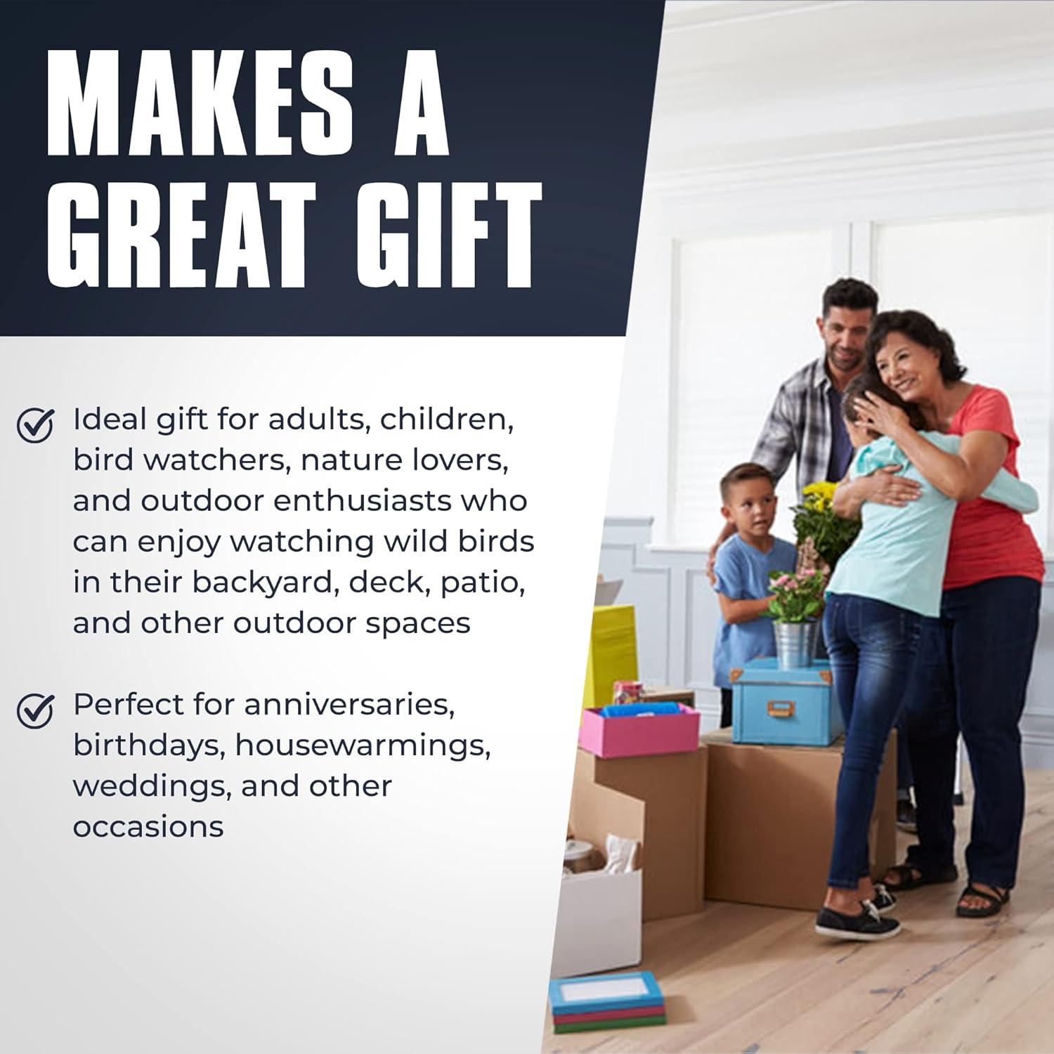 Alimentador de Colibríes Colgante Monarch Abode Vidrio Rojo 113g