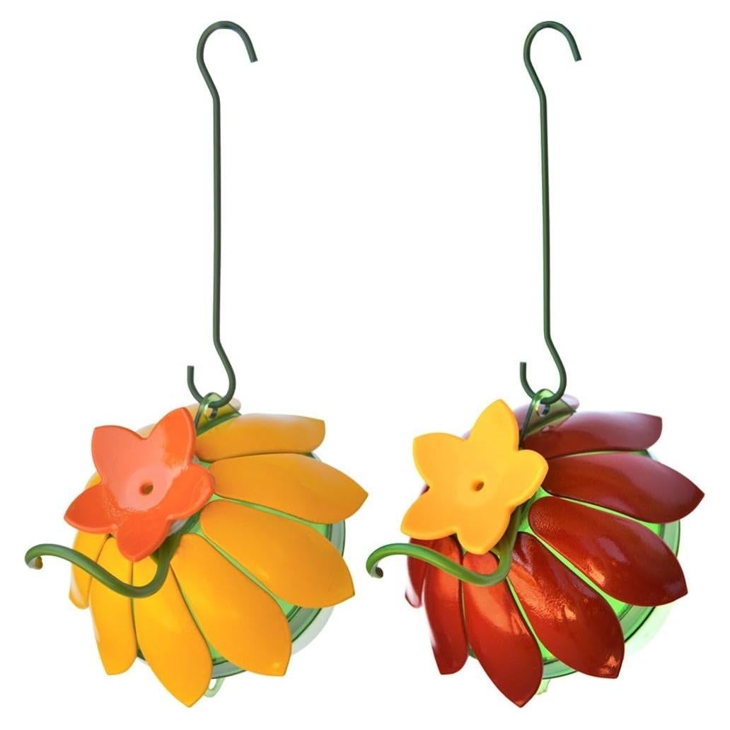 Alas Salvajes Alimentador de Colibrí 2-Pack Rojo Amarillo 148ml