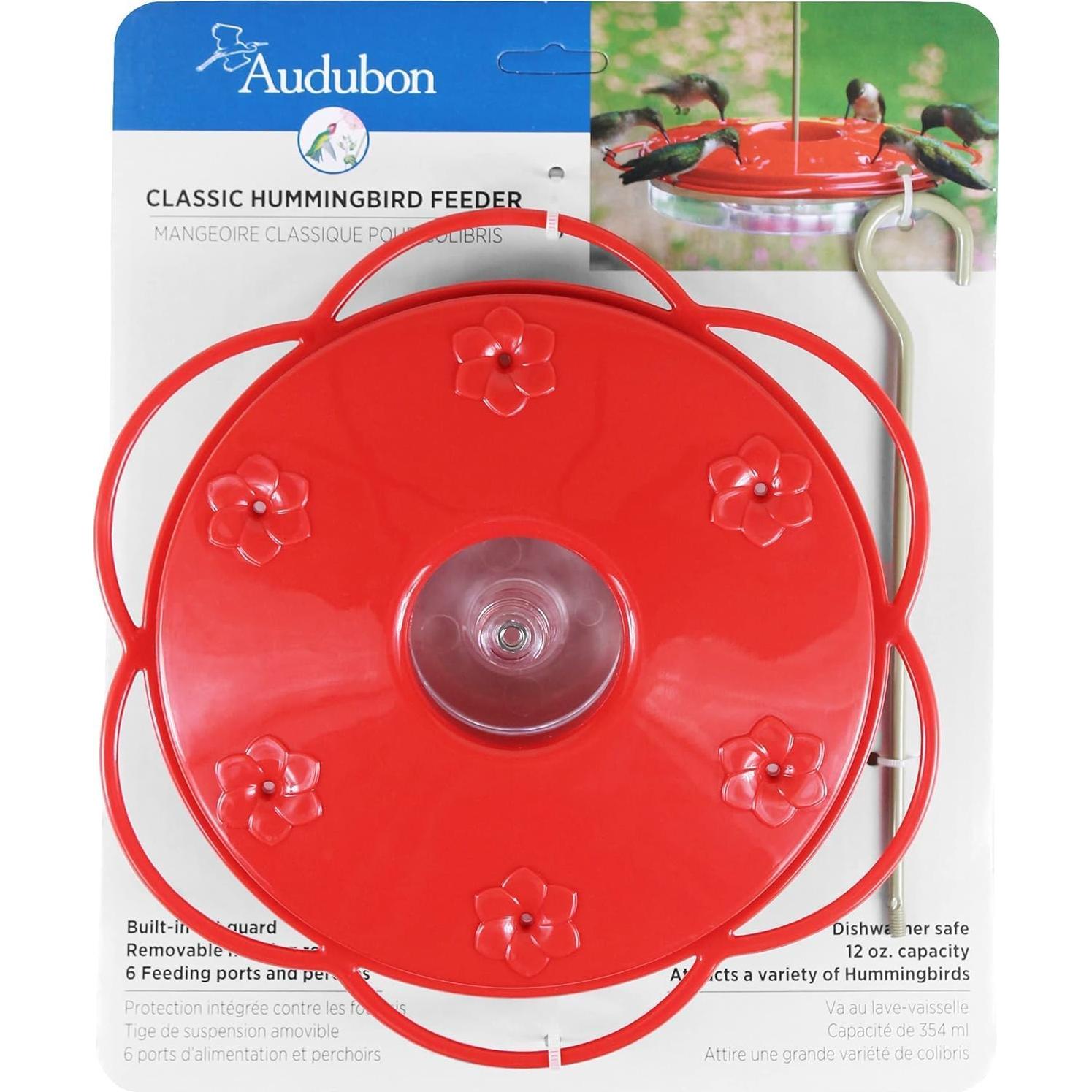 Comedero para Colibríes Audubon NAH1 355 ml 6 estaciones