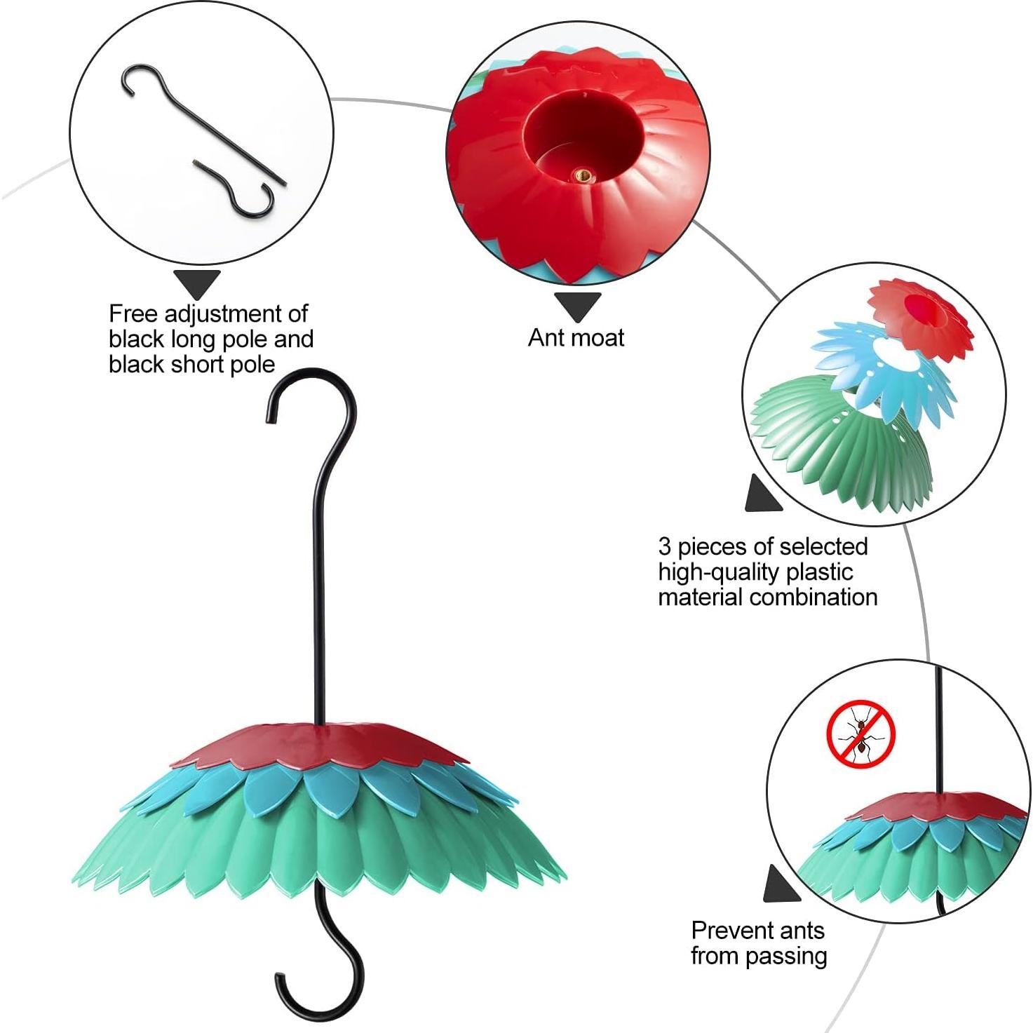 Defensor de Néctar Skaithee 20.32cm con Guardia de Hormigas