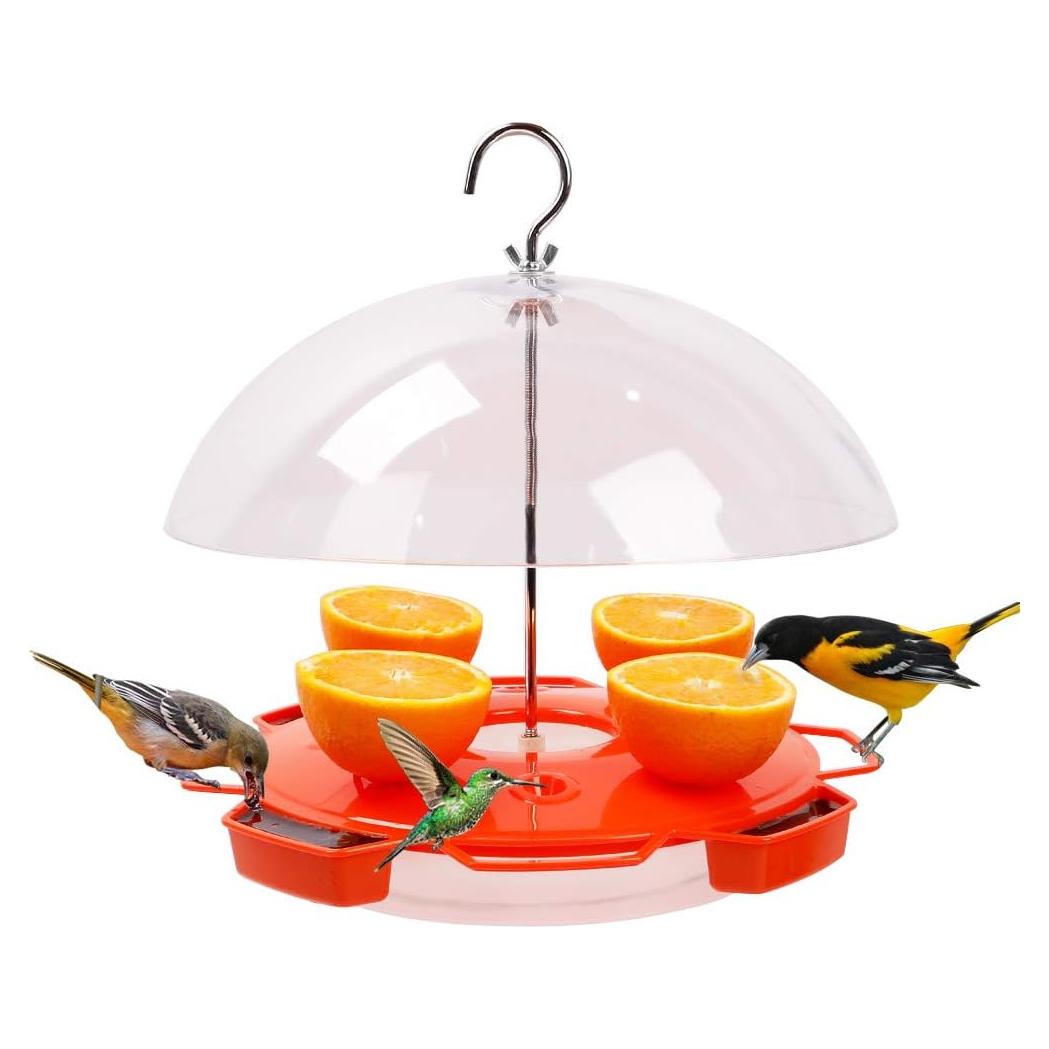 Comedero para Pájaro Solution4Patio 3 en 1, 963.9 Gramos