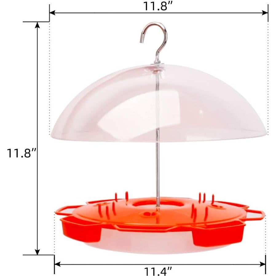 Comedero para Pájaro Solution4Patio 3 en 1, 963.9 Gramos