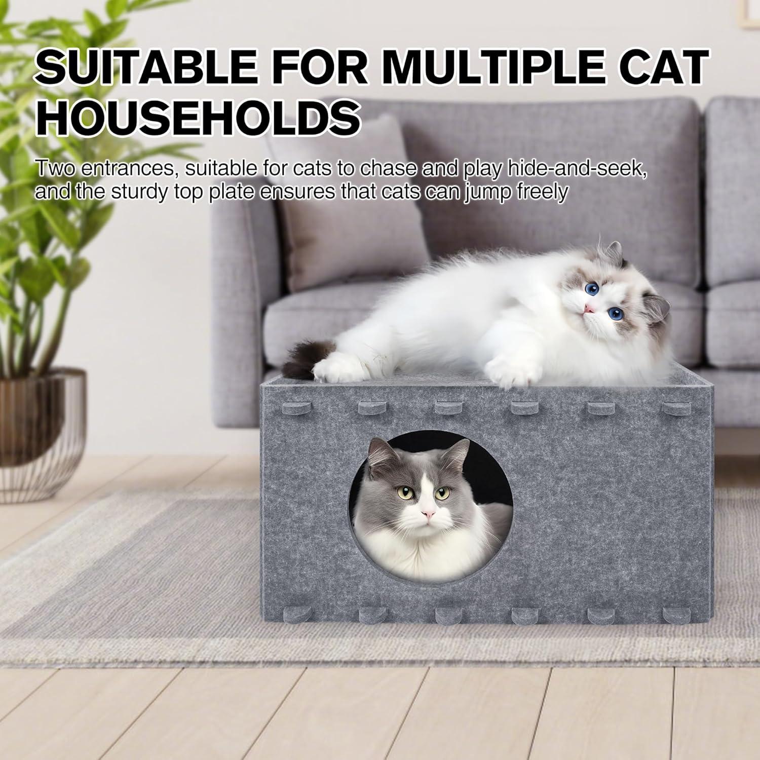 Cama para Gatos OOZAZEMM Gris 55.9x36.1x30.5 cm Resistente