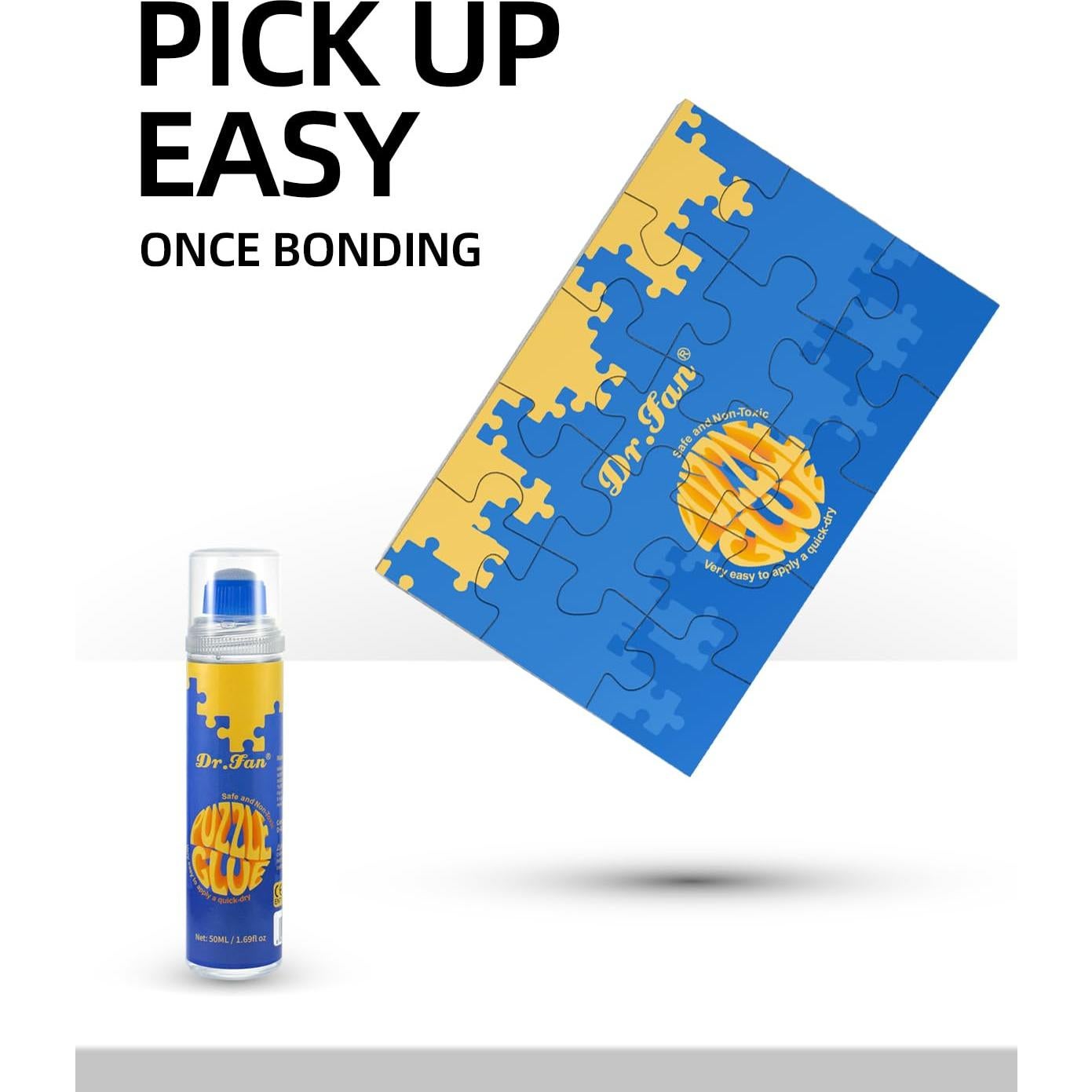 Aplicador de Pegamento para Rompecabezas DR.FAN 50ml - 6 Paquetes