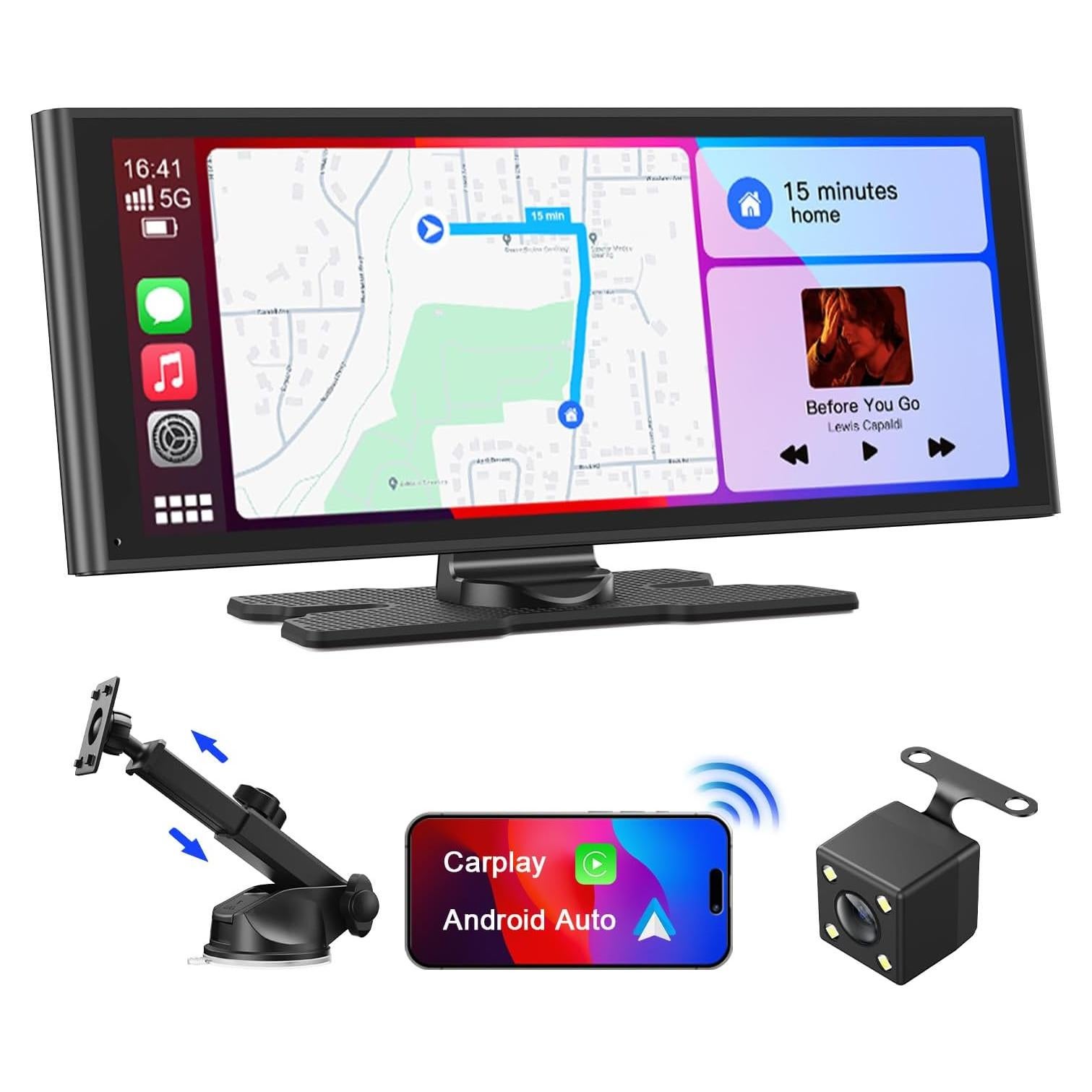 Pantalla Táctil 9.26" Avylet Carplay Android Auto GPS Bluetooth