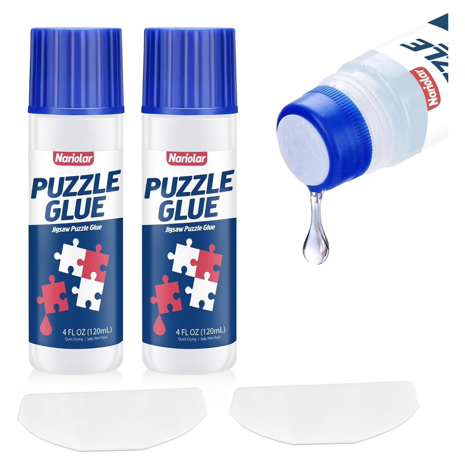 Pegamento para Rompecabezas Nariolar 4 Oz (118.3 ml) x 2 - Secado Rápido