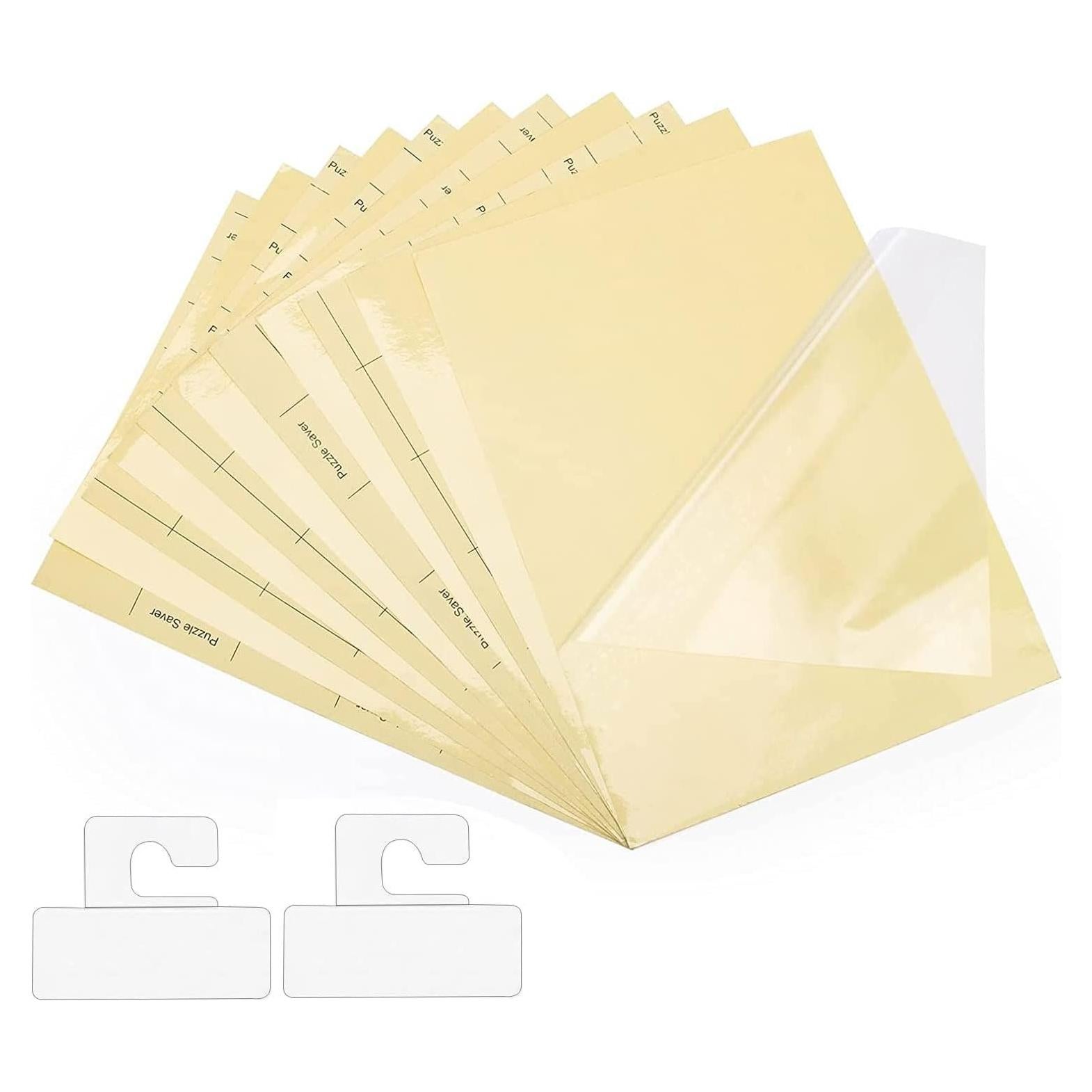 Mat de Pegamento para Rompecabezas Hoedia 15 Hojas Adhesivas