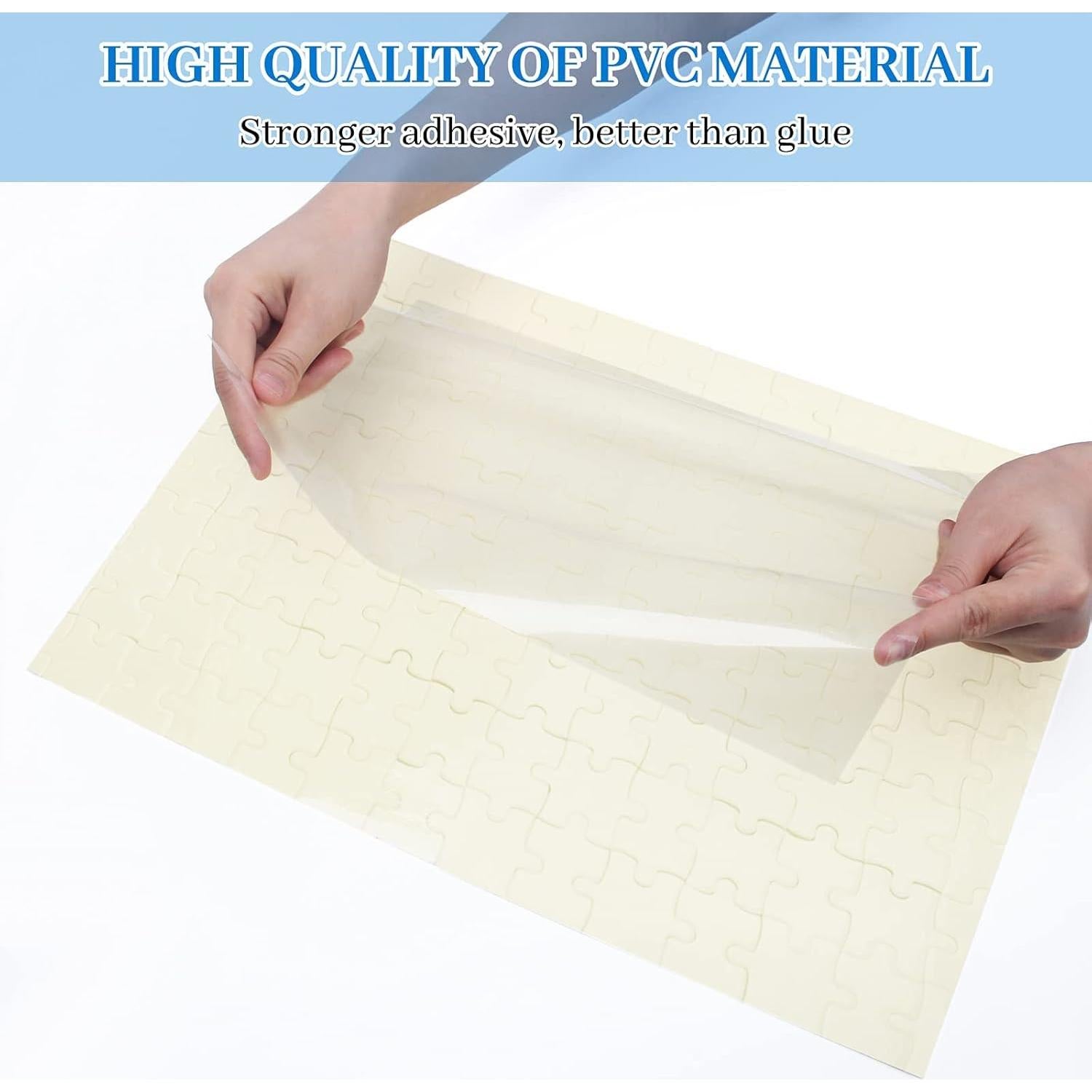 Mat de Pegamento para Rompecabezas Hoedia 15 Hojas Adhesivas