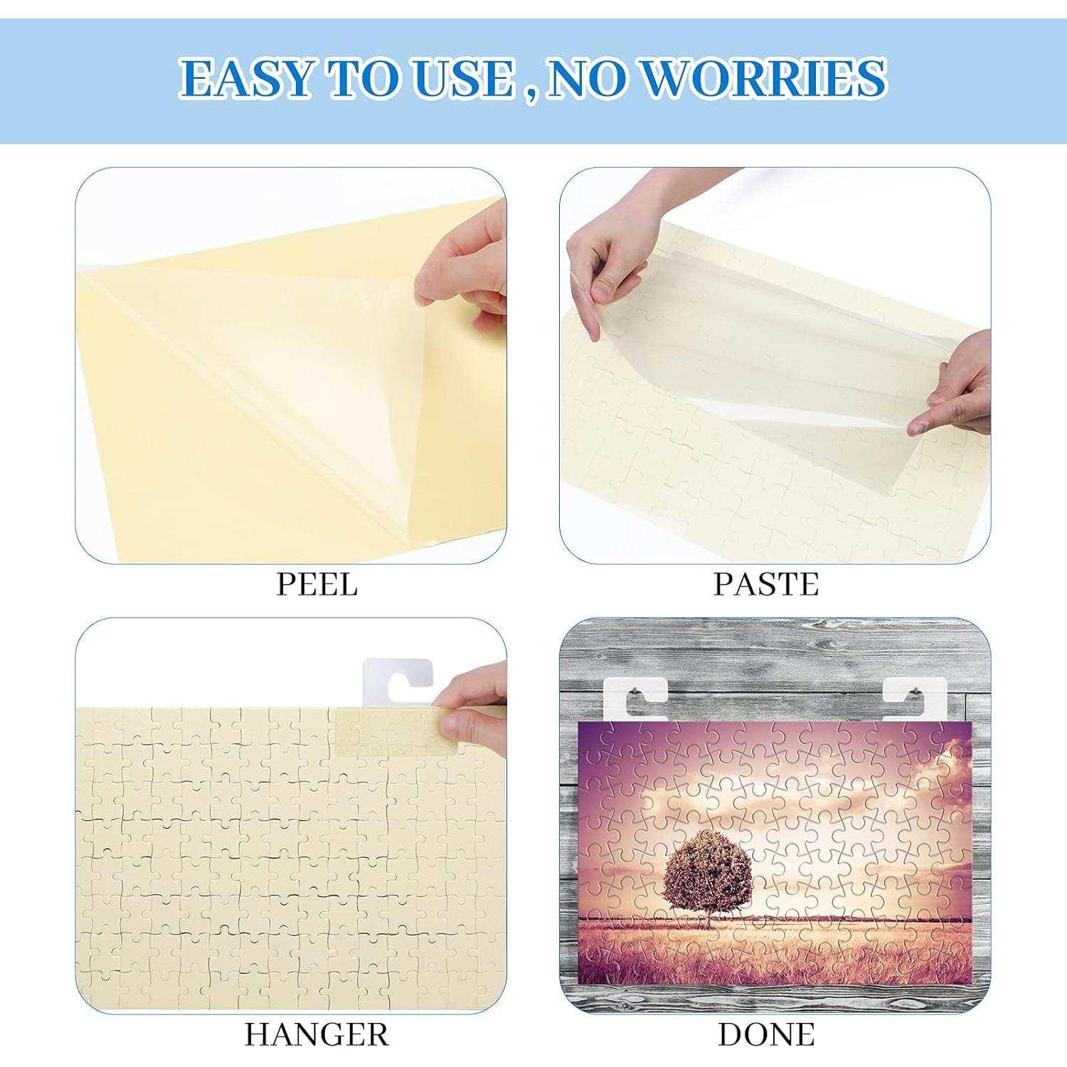 Mat de Pegamento para Rompecabezas Hoedia 15 Hojas Adhesivas