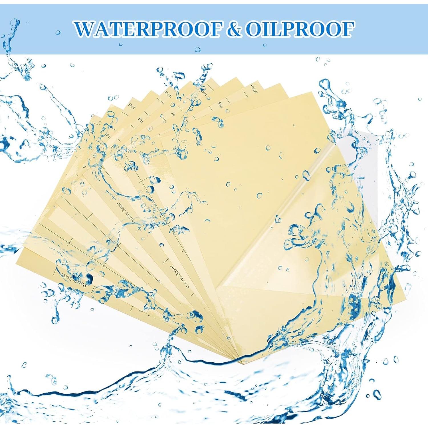 Mat de Pegamento para Rompecabezas Hoedia 15 Hojas Adhesivas