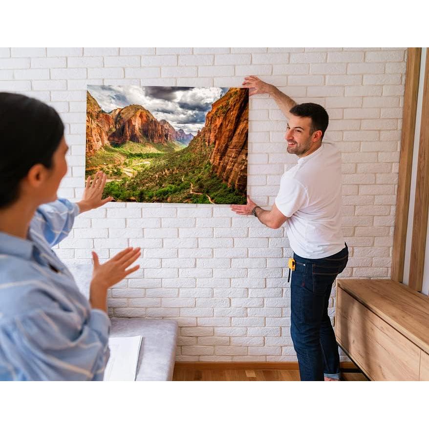 Hojas de Pegamento para Rompecabezas WISHDIAM 36 PCS 25.4x25.4 cm