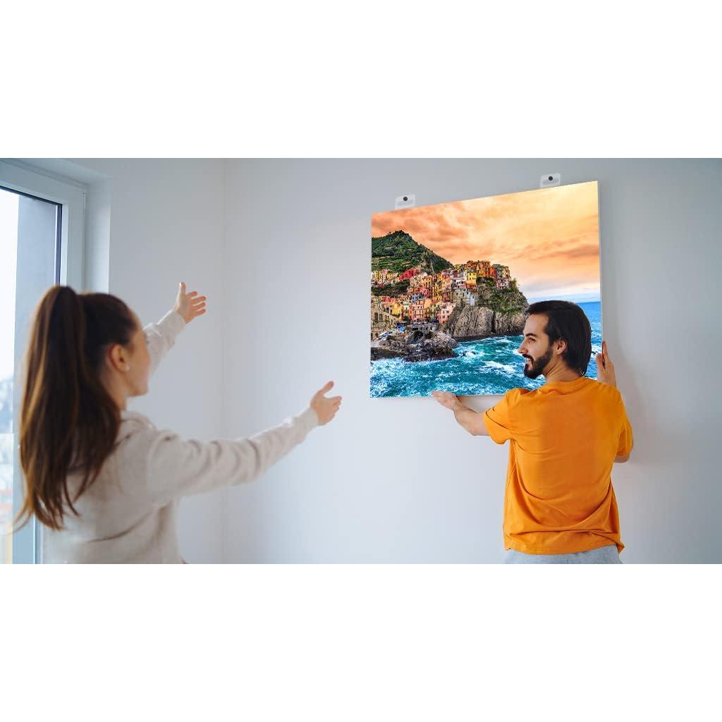 Hojas de Pegamento para Rompecabezas WISHDIAM 36 PCS 25.4x25.4 cm