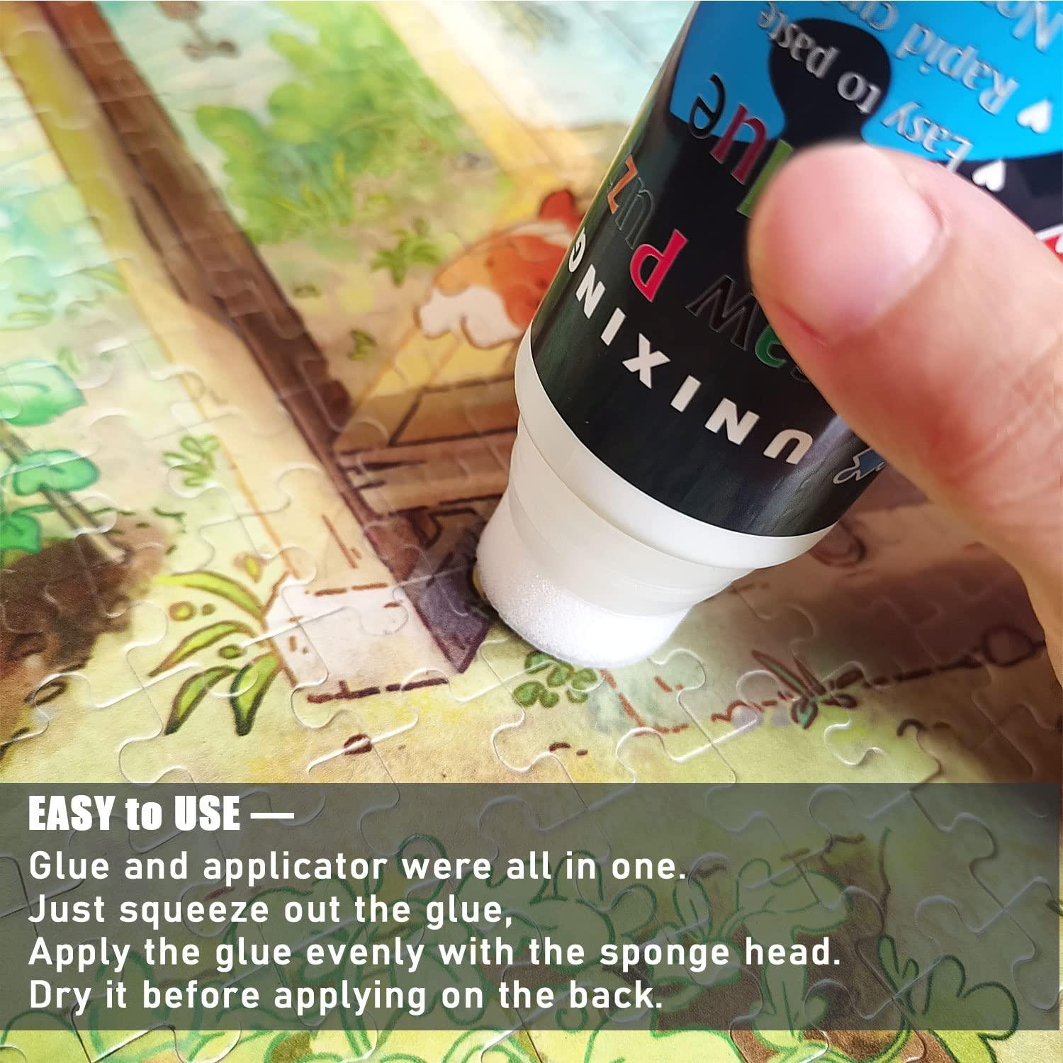 Pegamento para Rompecabezas Unixing 360ml - 3 Botellas x 120ml