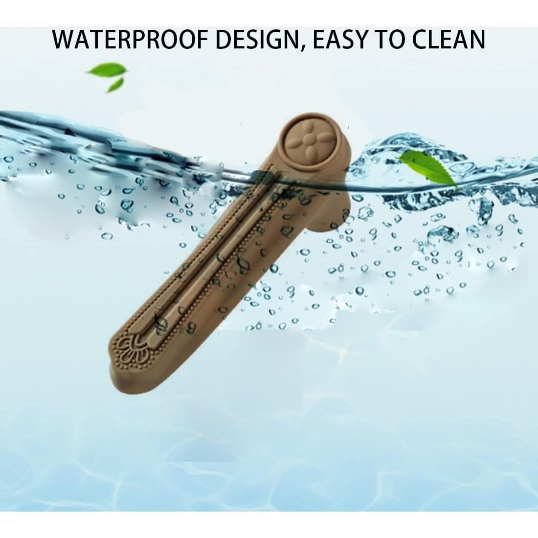 Protector de Manija de Puerta MIKMAYTOO Silicona Marrón