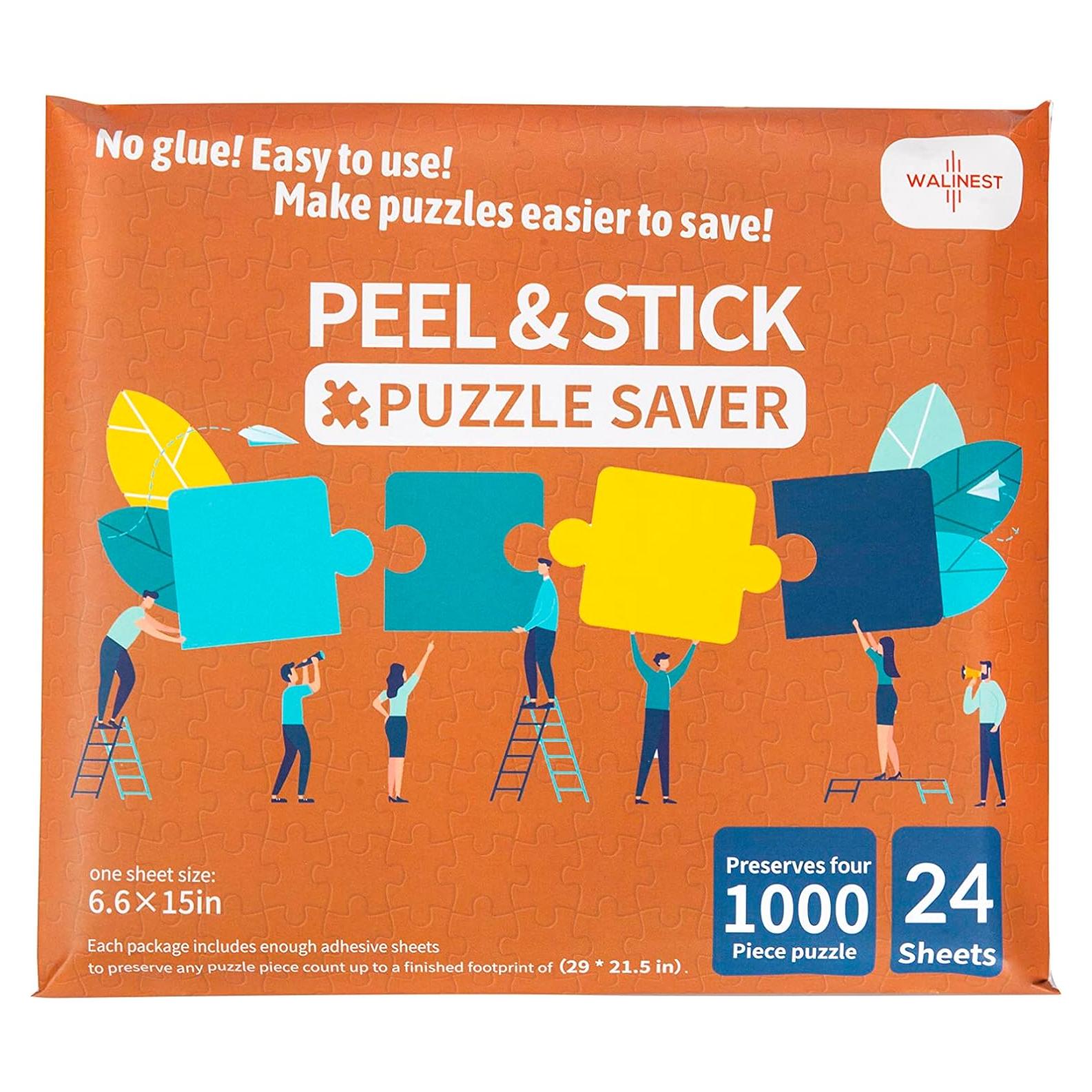 Kit de Hojas Adhesivas para Rompecabezas WALINEST - 24 Piezas