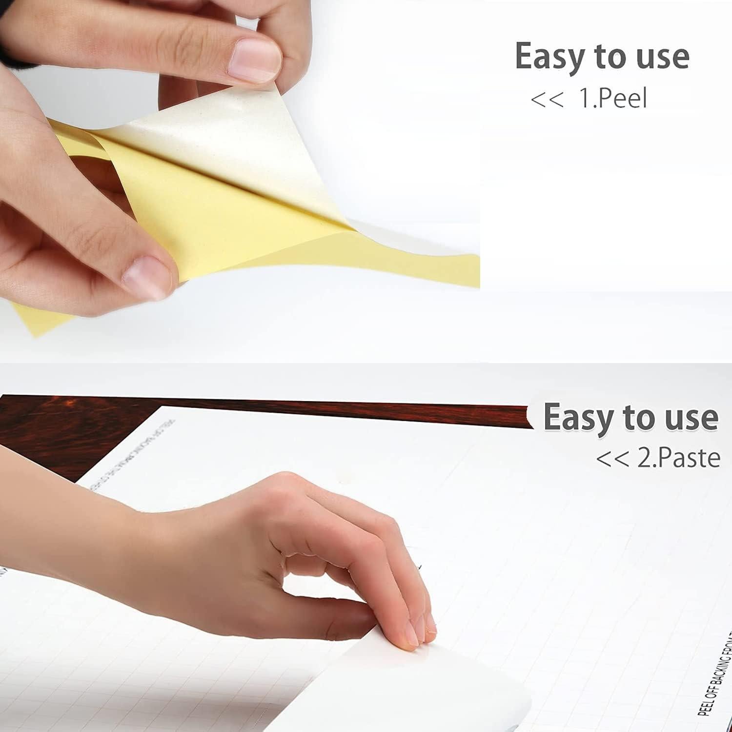 Hojas de Pegamento para Rompecabezas xrc 42 Hojas 38.1x19.1cm