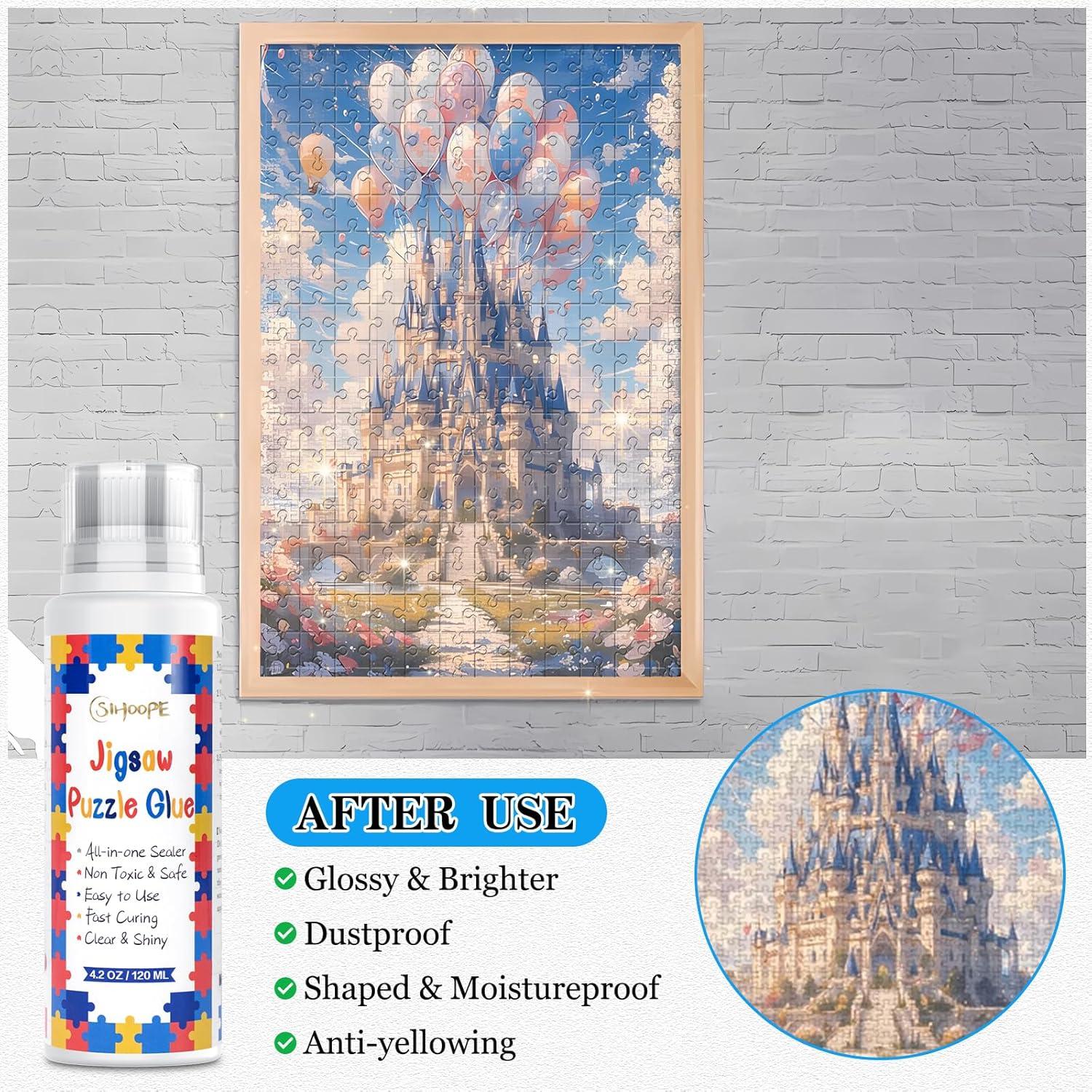 Pegamento para Rompecabezas SIHOOPE 120ML Transparente PVA